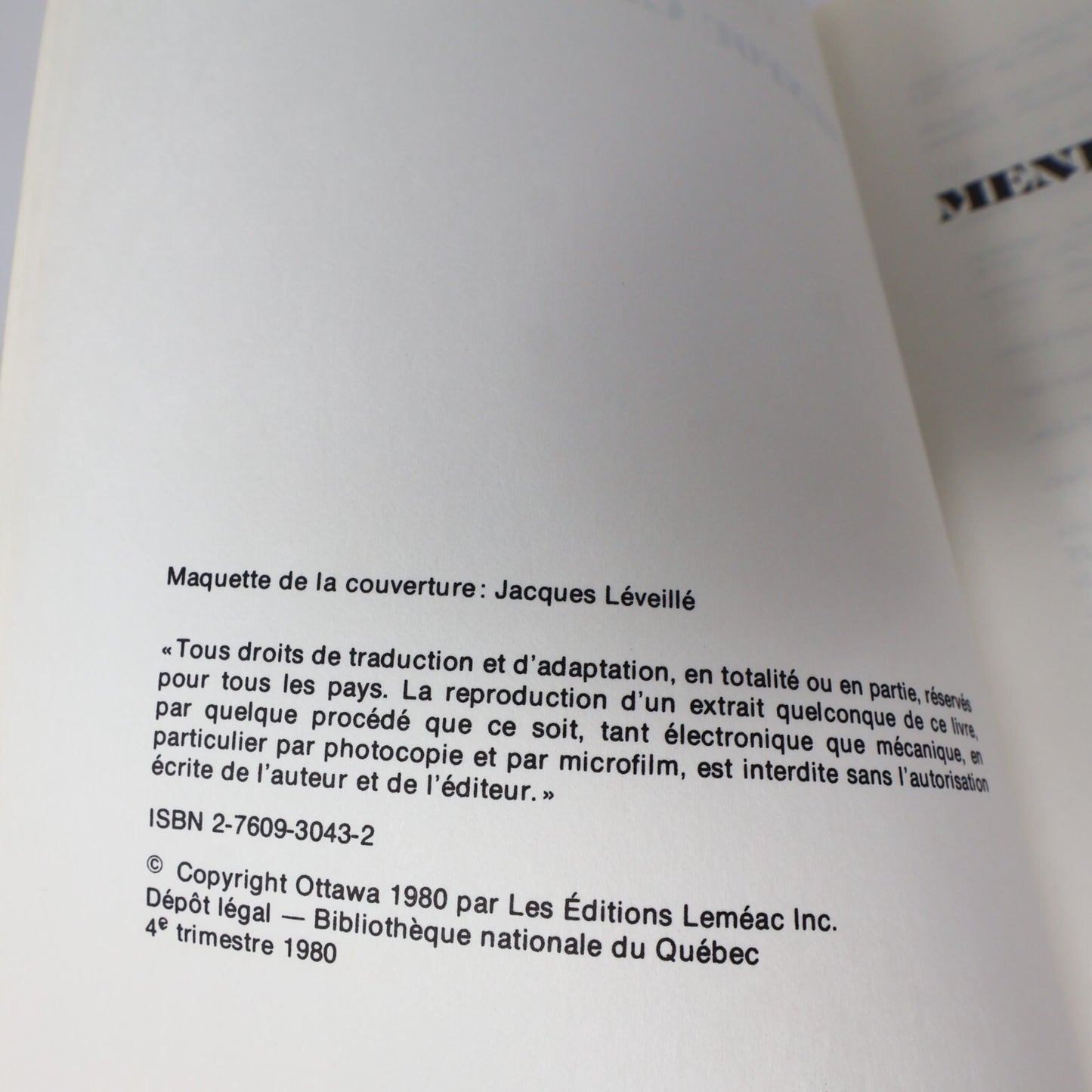 Menfou Carcajou #1-2 Lot 2 Livres Suzanne Martel Ville-Marie/La Baie du Nord 80s