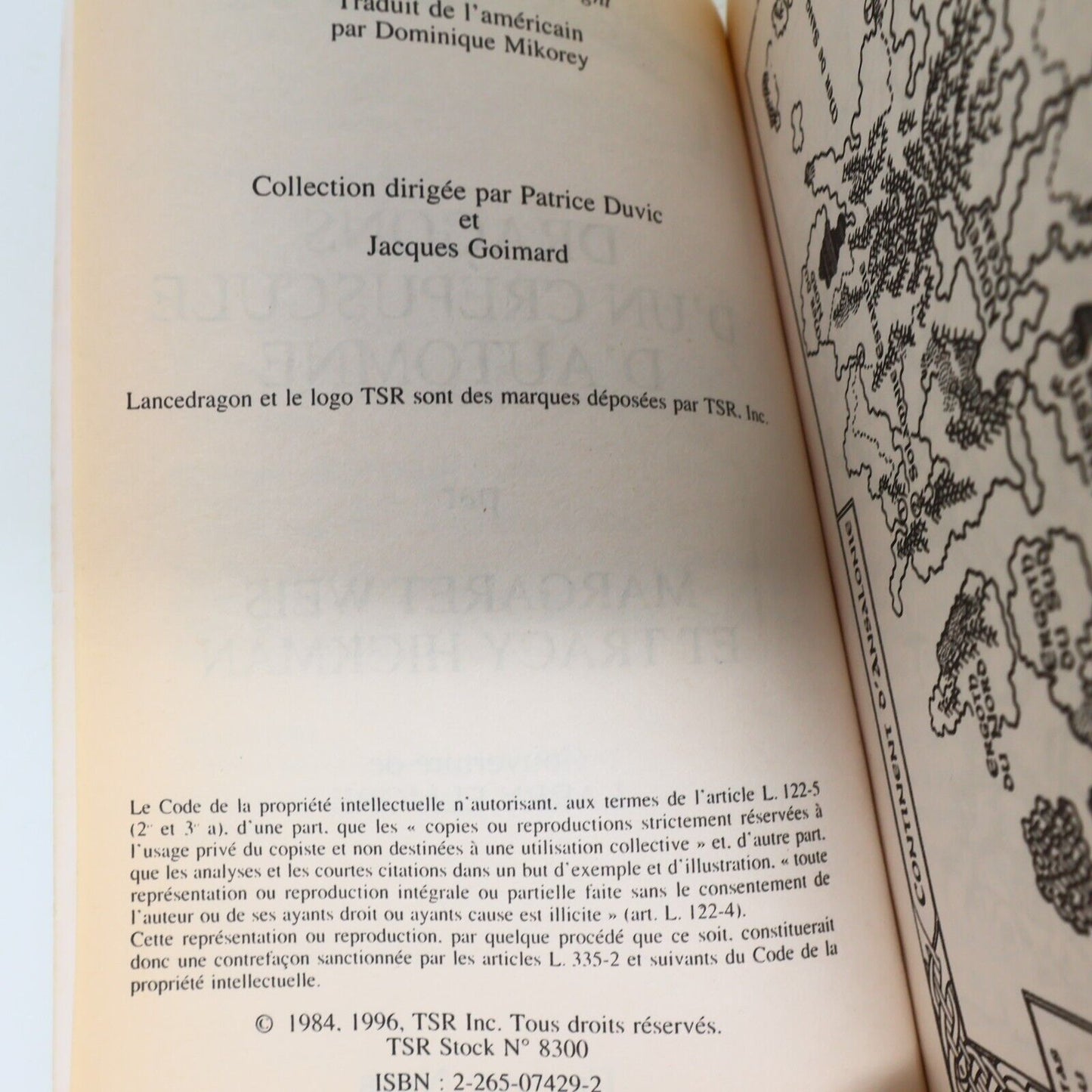 LanceDragon Dragons d'un Crépuscule d'Automne Margaret Weis/Tracy Hickman 2001
