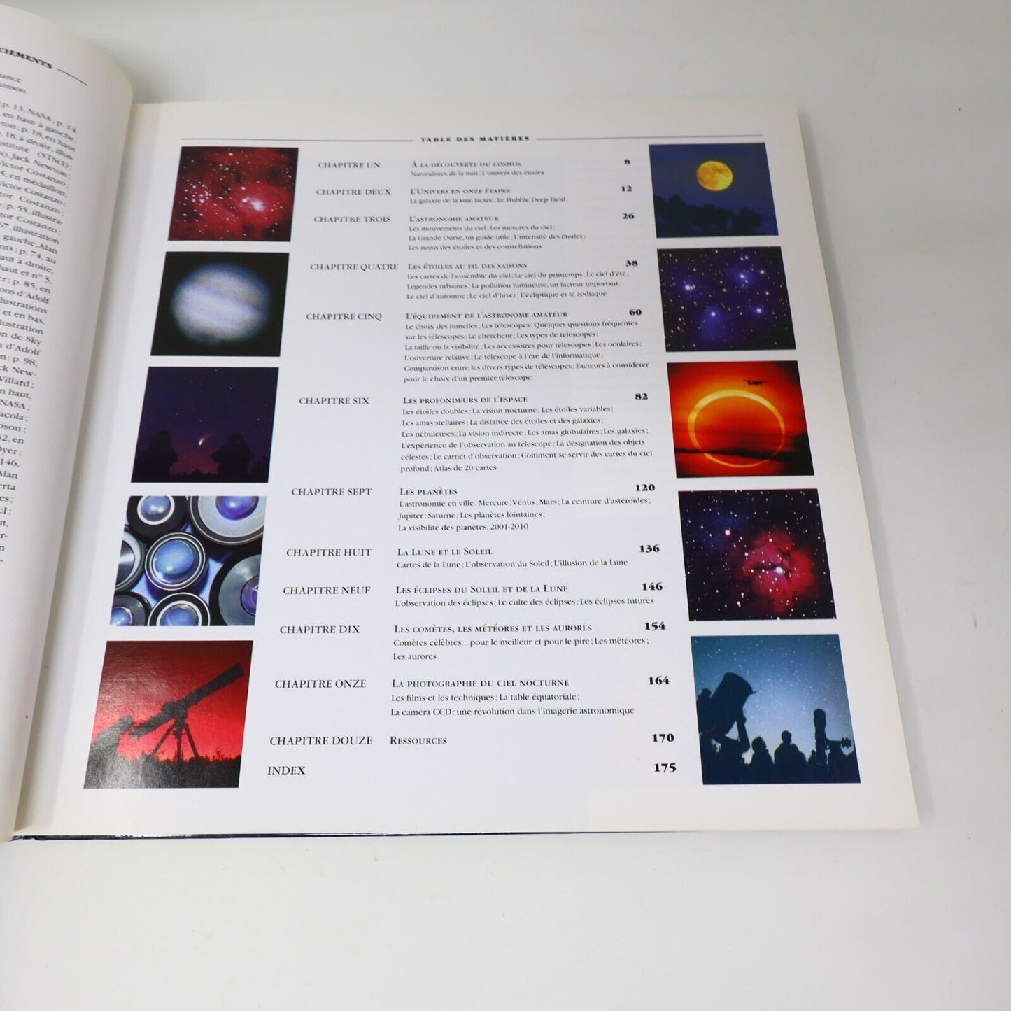 2001 Ciel de Nuit le Grand Livre de l'Observation de l'Univers Terence Dickinson