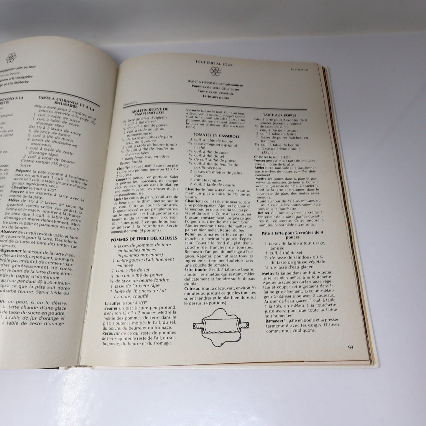 Margo Oliver Lot 4 Livres La Bonne Cuisine/Cuisine de Choix Recettes HC Français