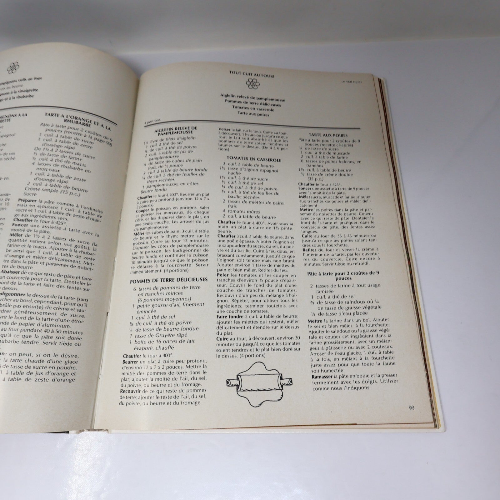 Margo Oliver Lot 4 Livres La Bonne Cuisine/Cuisine de Choix Recettes HC Français