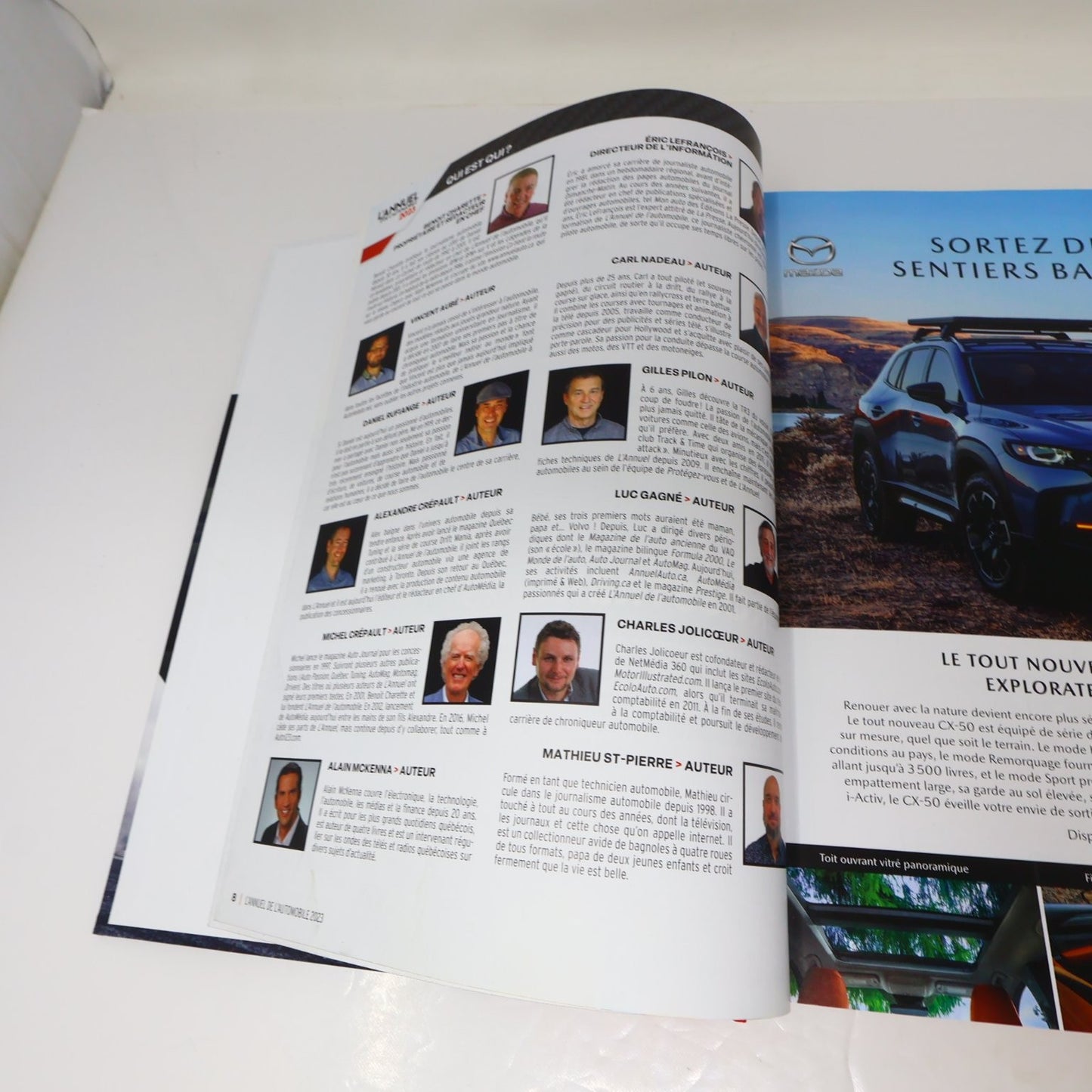 L'Annuel de l'Automobile & Le Guide de L'Auto 2023 Lot 2 Livres Voitures Chars
