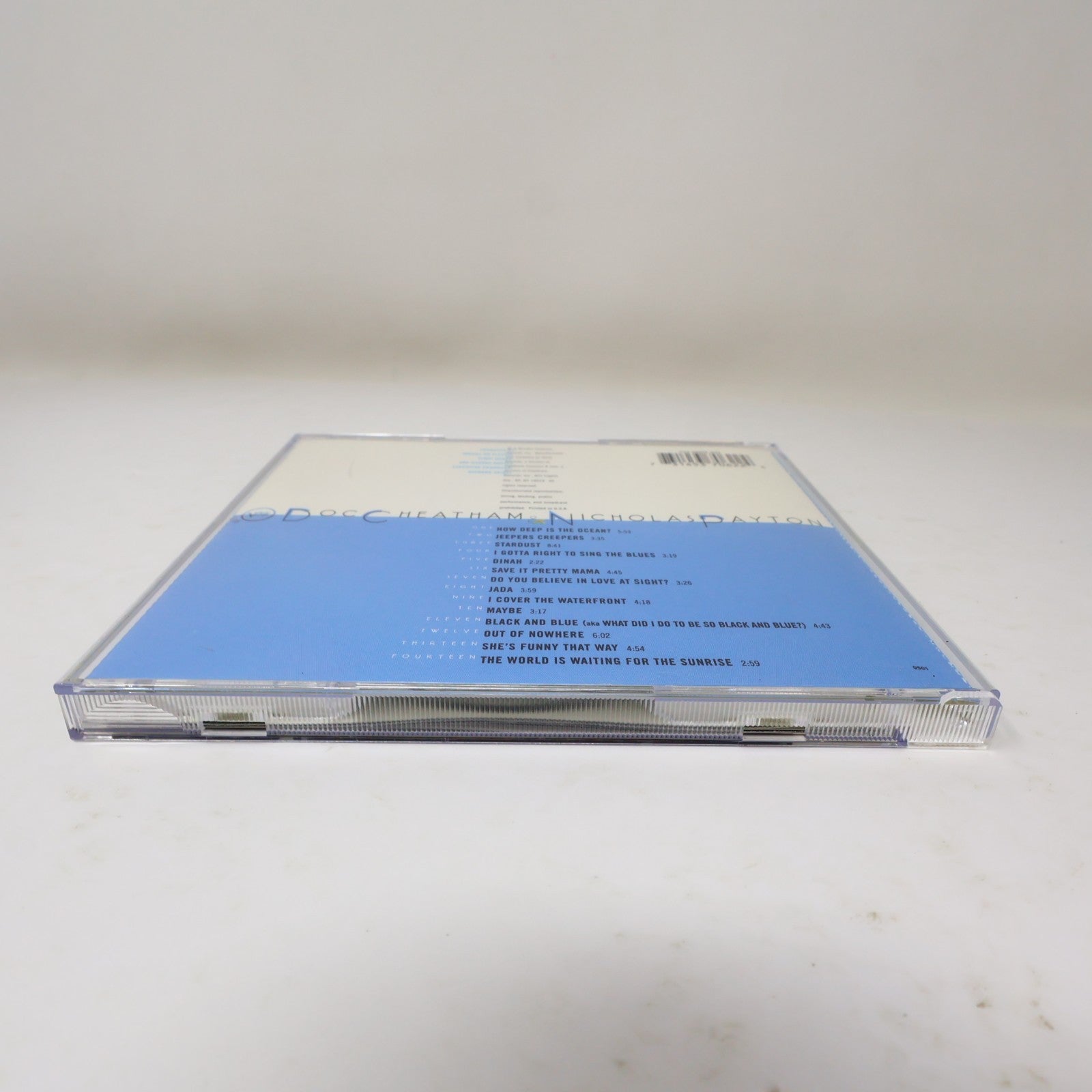 Doc Cheatham & Nicholas Payton CD Verve 1997 Jazz Dixieland Swing 90s