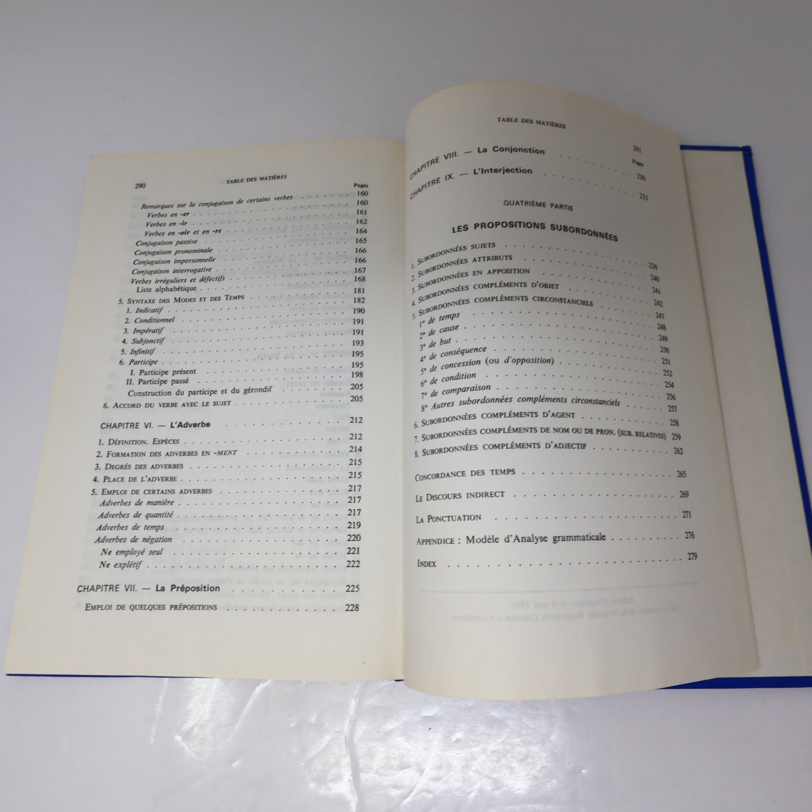 Précis de Grammaire Française Maurice Grevisse Collection Grevisse 1990 HC Livre