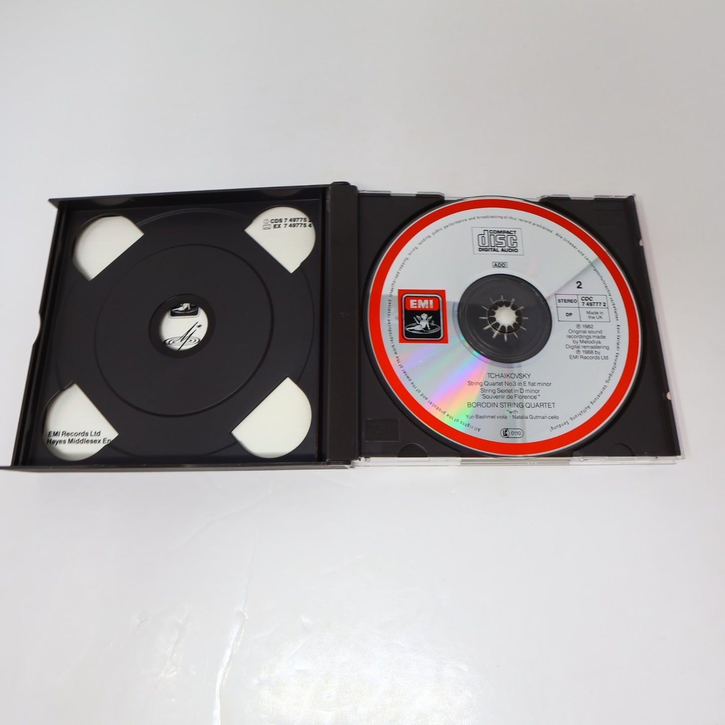 Tchaikovsky Borodin String Quartets 1-3 Souvenir de Florence/Streichquartette CD