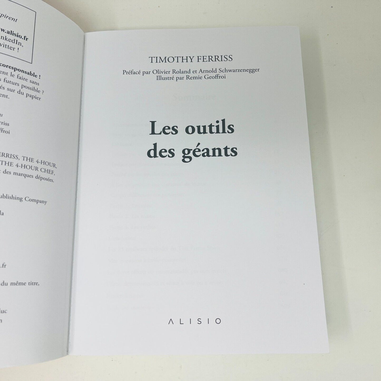 2022 Les Outils Des Géants de Timothy Ferriss Édition Révisée Emploi Succès PB