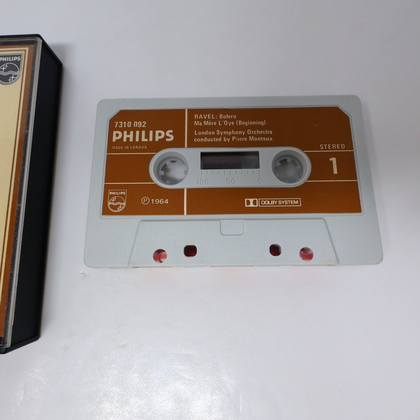 Ravel 3 Cassettes Lot Bolero/Ma Mère L'oye/Pianos Conertos Dutoit/Monteux/Rogé