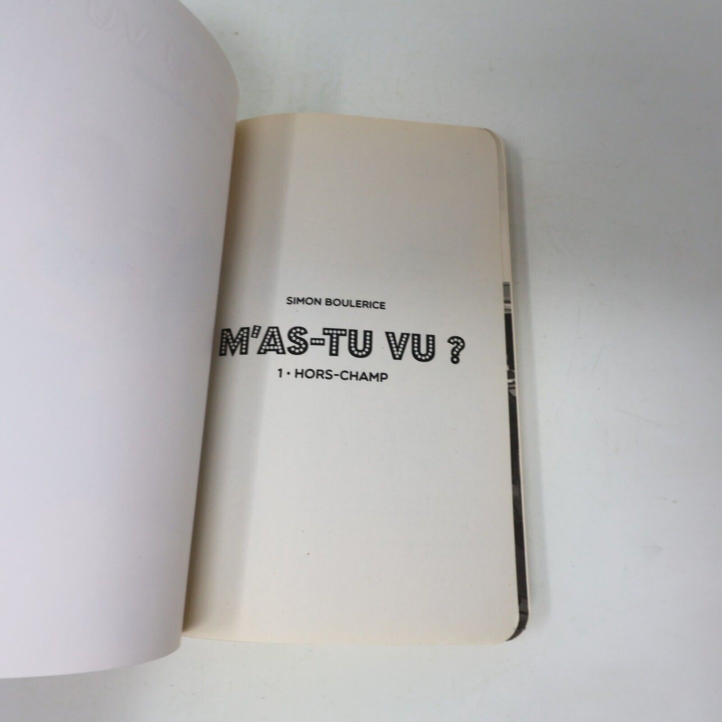M'As-Tu Vu? #1-3 Lot 3 Livres Série Complète Simon Boulerice Les Malins French