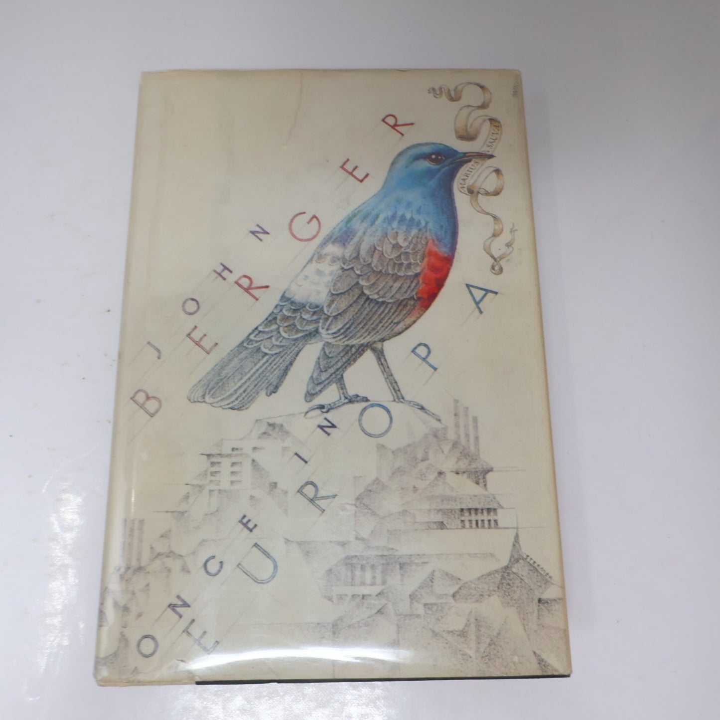Once in Europa John Berger 1987 HC Litterature 1st Edition Hardcover Book 80s DJ
