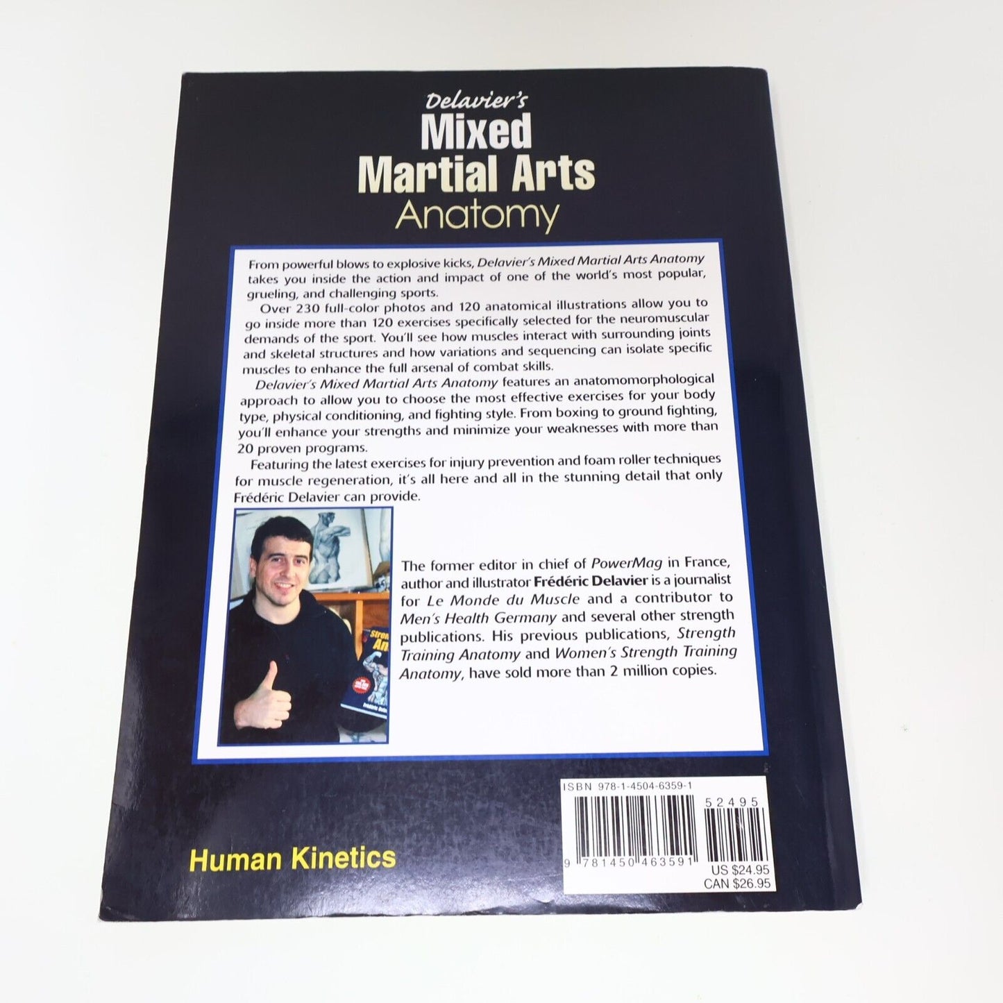 2013 Delavier's Mixed Martial Arts Anatomy Frédéric Delavier Michael Gundill PB