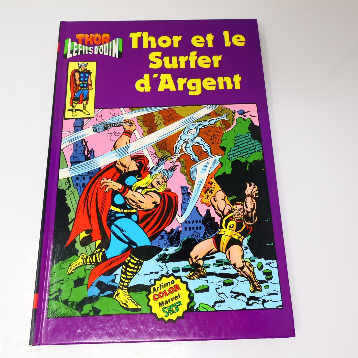 Thor et le Surfer d'Argent Gerry Conway/John & Sal Buscema Artima/Marvel 1980 HC