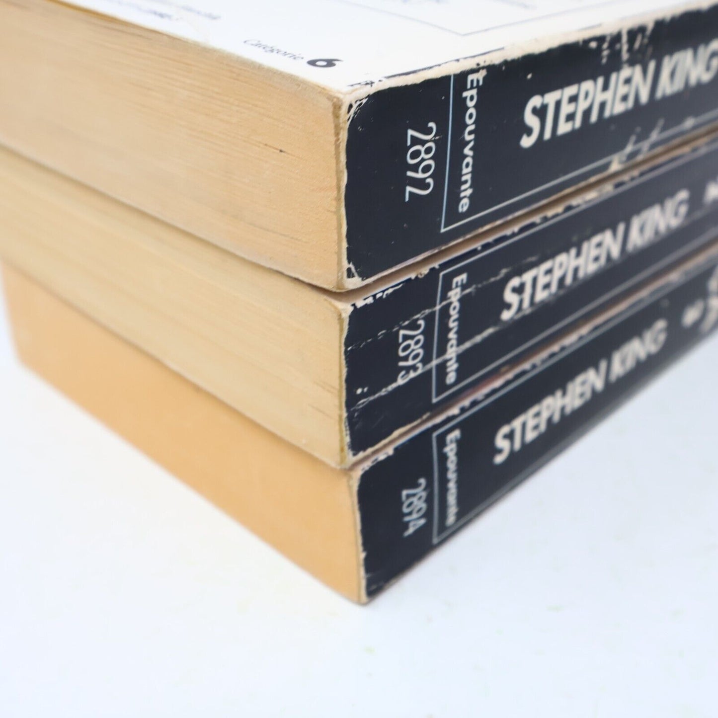 Lot 3 Livres Ça #1-3 de Stephen King It J'ai Lu Série Complète Français Vintage