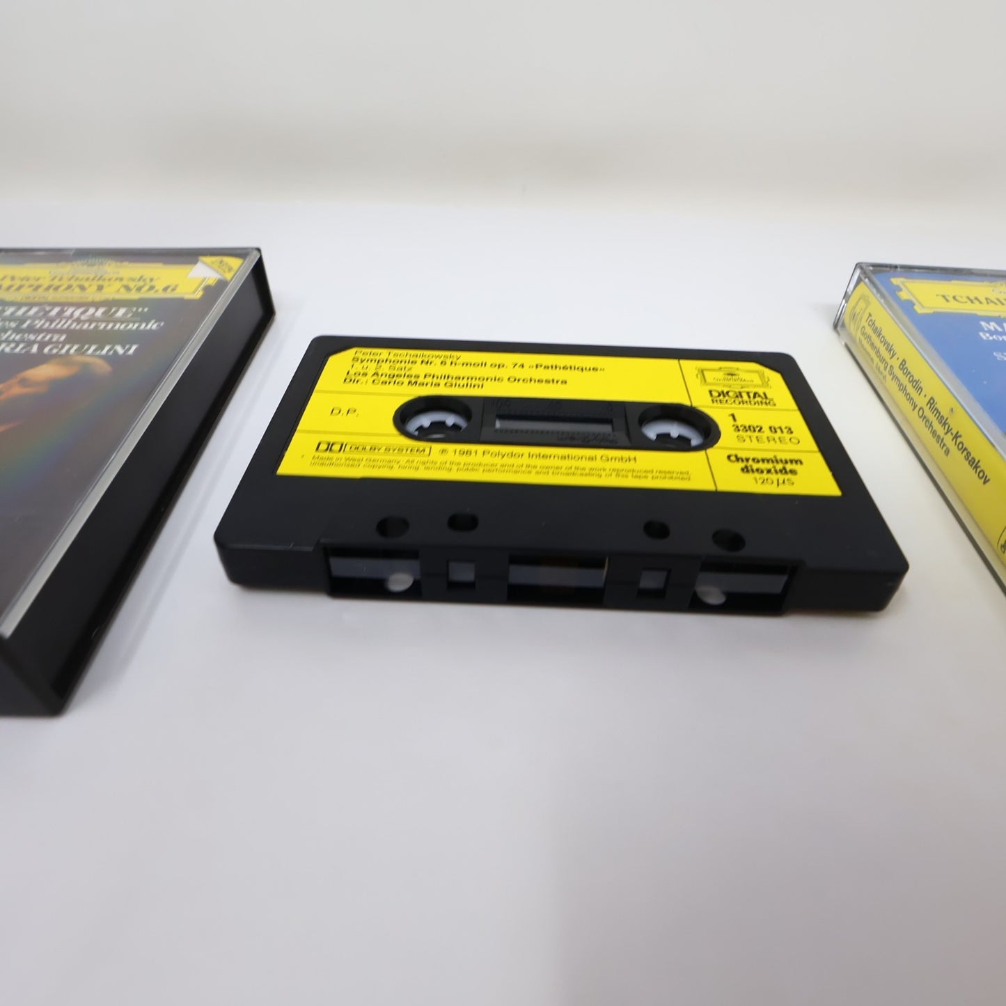 Tchaikovsky 10 Cassettes Lot Järvi/Abbado/Giulini/Karajan/Dutoit/Mehta/Muti