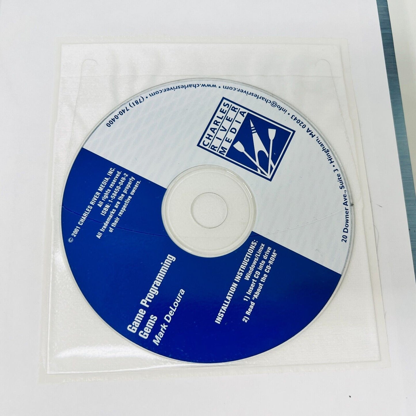 2000 Game Programming Gems With CD Hardcover by Mark DeLoura Charles River Media