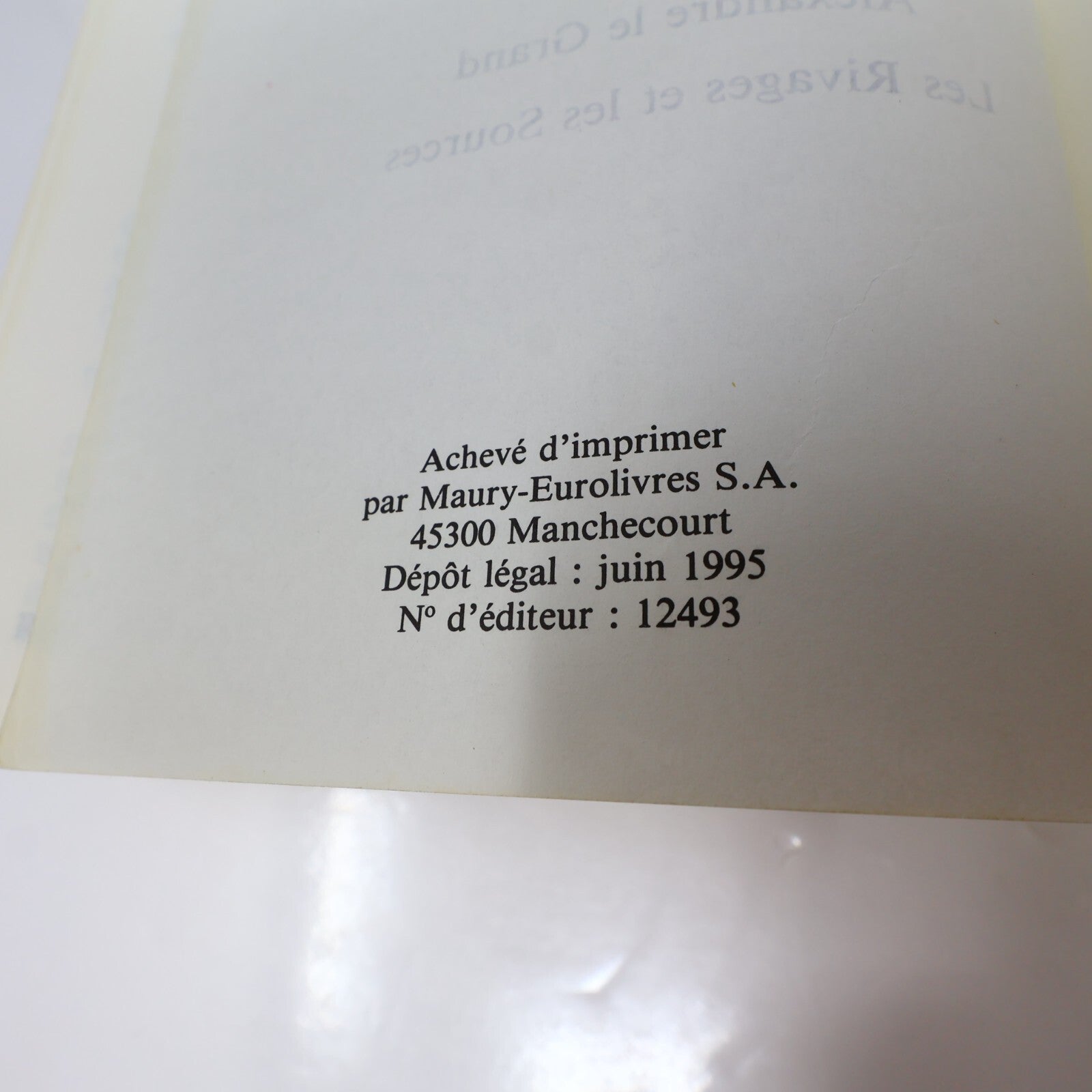 Les Rois Maudits Maurice Druon Plon Le Roi de Fer/Reine Étranglée Omnibus 1995