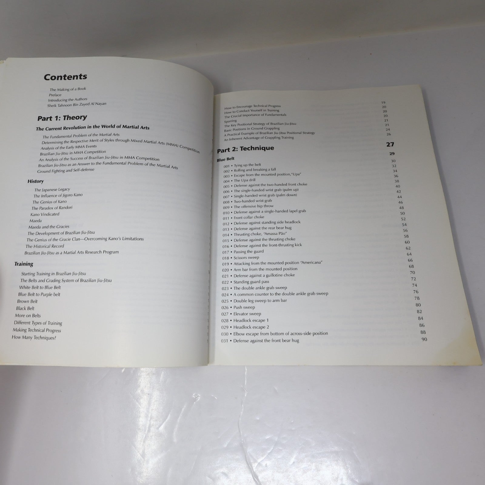 Brazilian Jiu-Jitsu Theory & Technique Renzo & Royler Gracie 2001 PB Sport Book