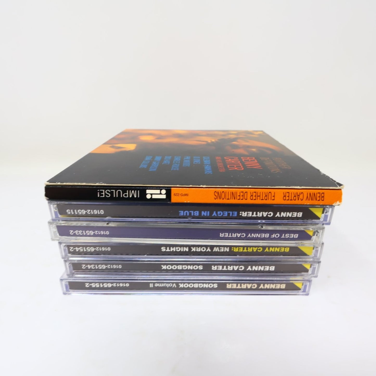 Benny Carter 6 CD Lot Further Definitions/Songbook 1-2/New York Nights Jazz
