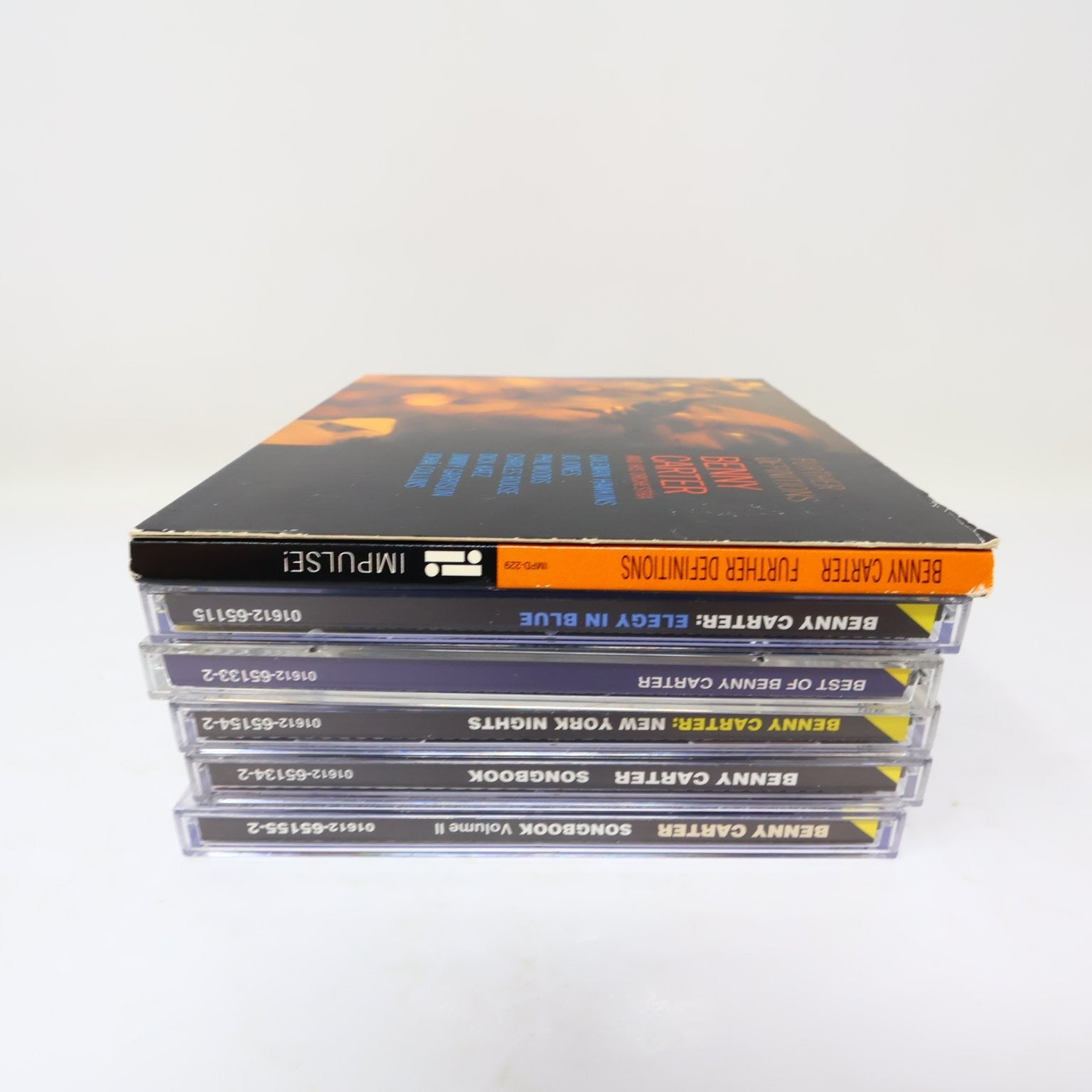 Benny Carter 6 CD Lot Further Definitions/Songbook 1-2/New York Nights Jazz