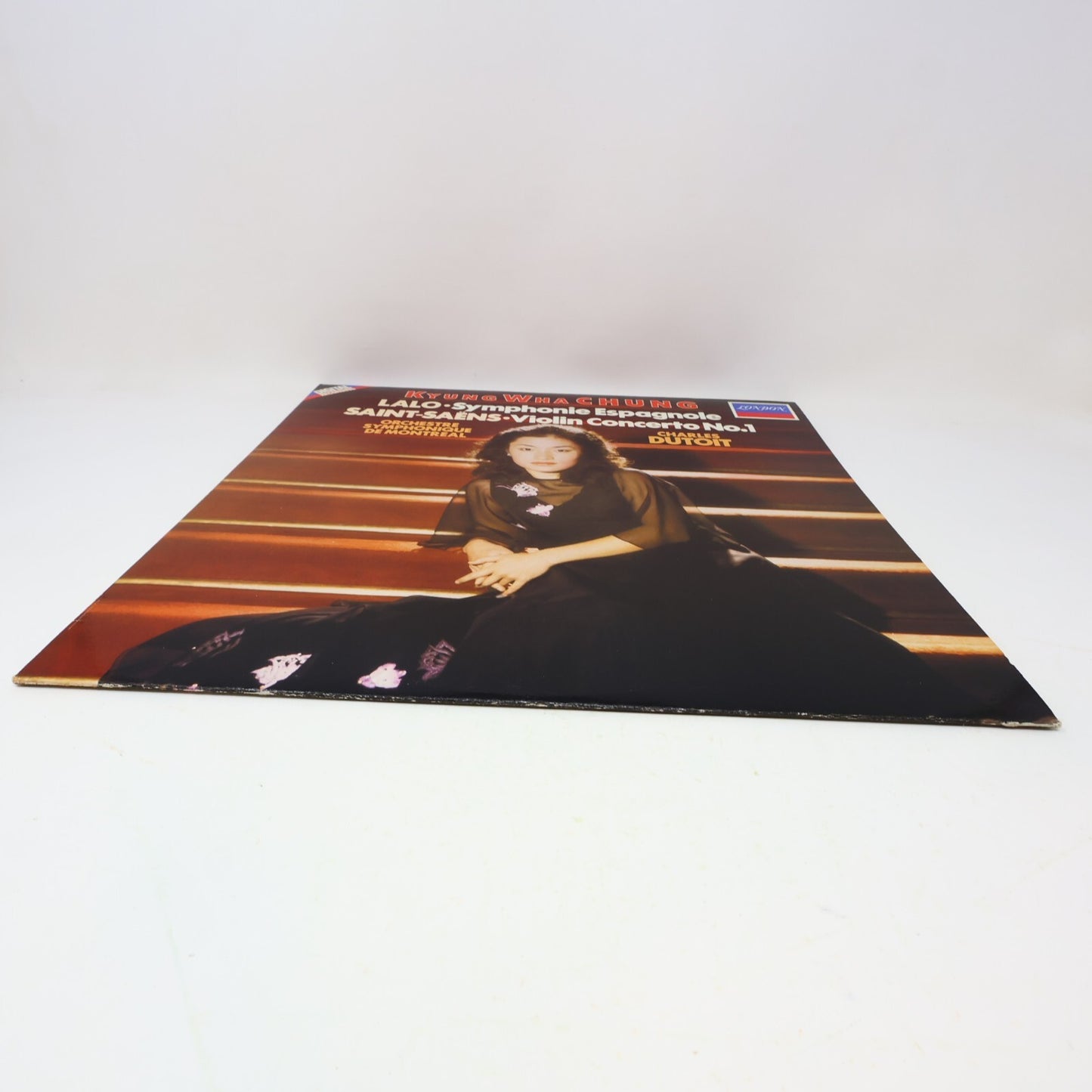 Kyung Wha Chung Symphonie Espagnole/Violin Concerto 1 Dutoit Record LDR 71029