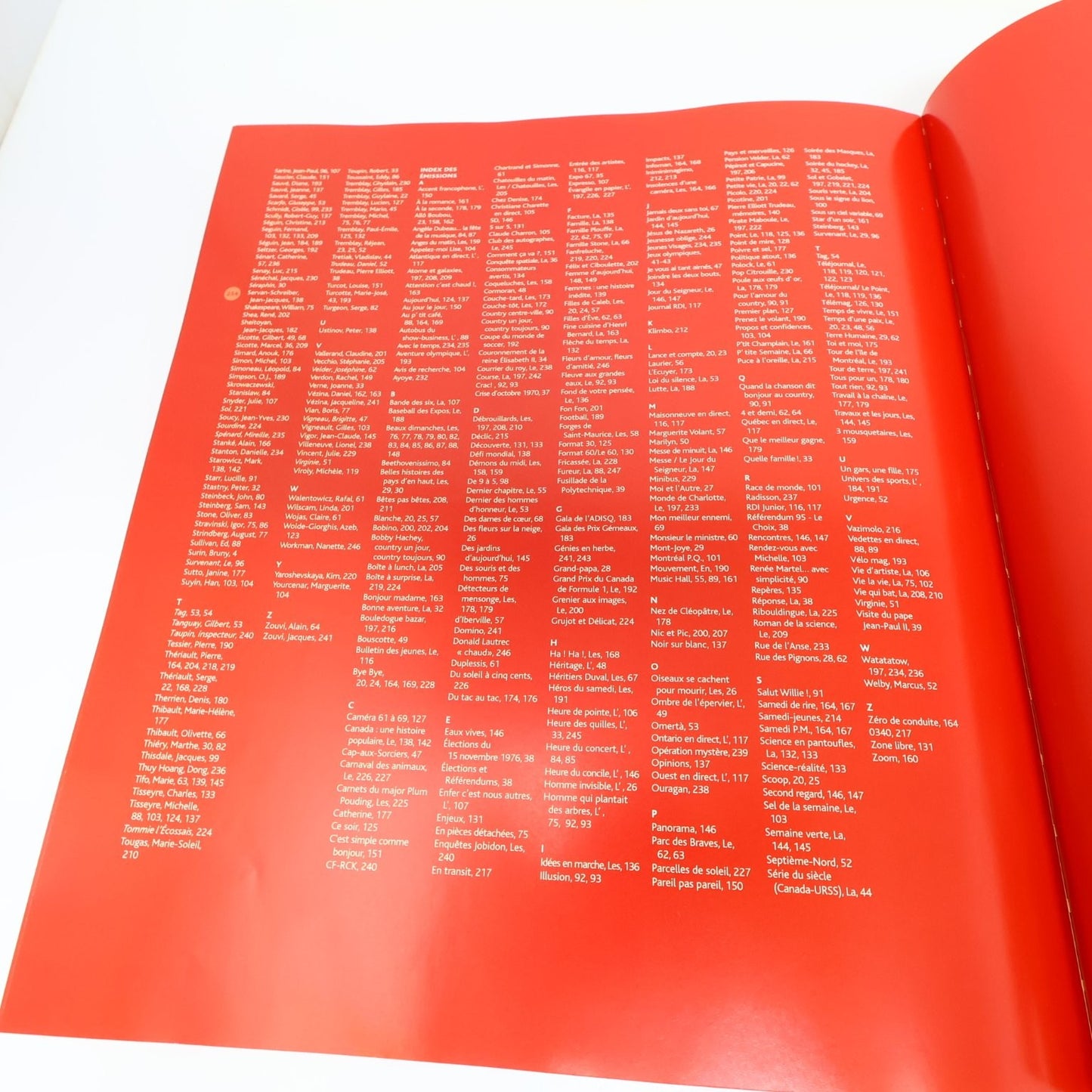 Ici Radio-Canada 50 Ans de Télévision Française Beauchemin 2002 Éditions HC
