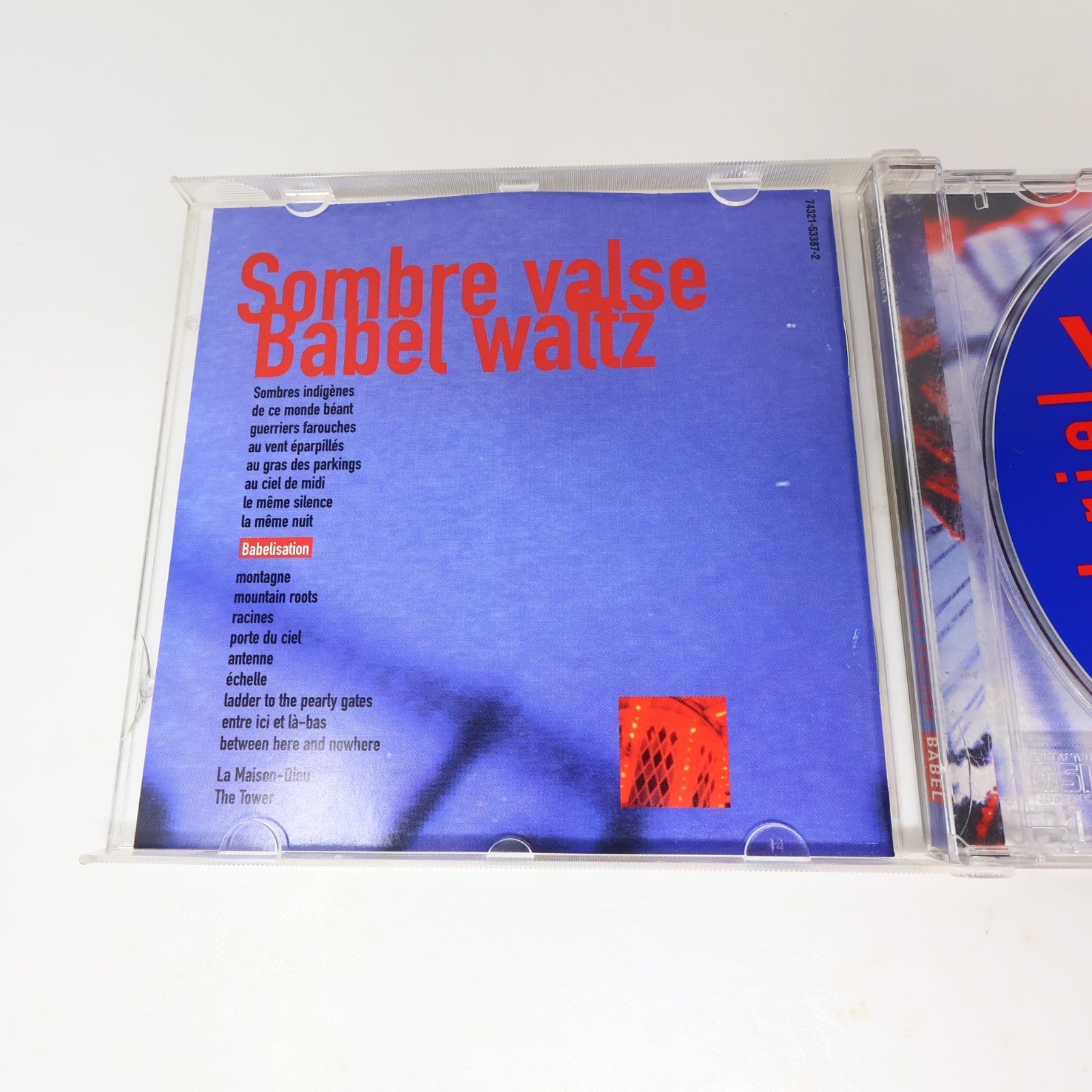 Babel CD Gabriel Yacoub RCA 1997 Rock Folk 74321-53387-2 Français