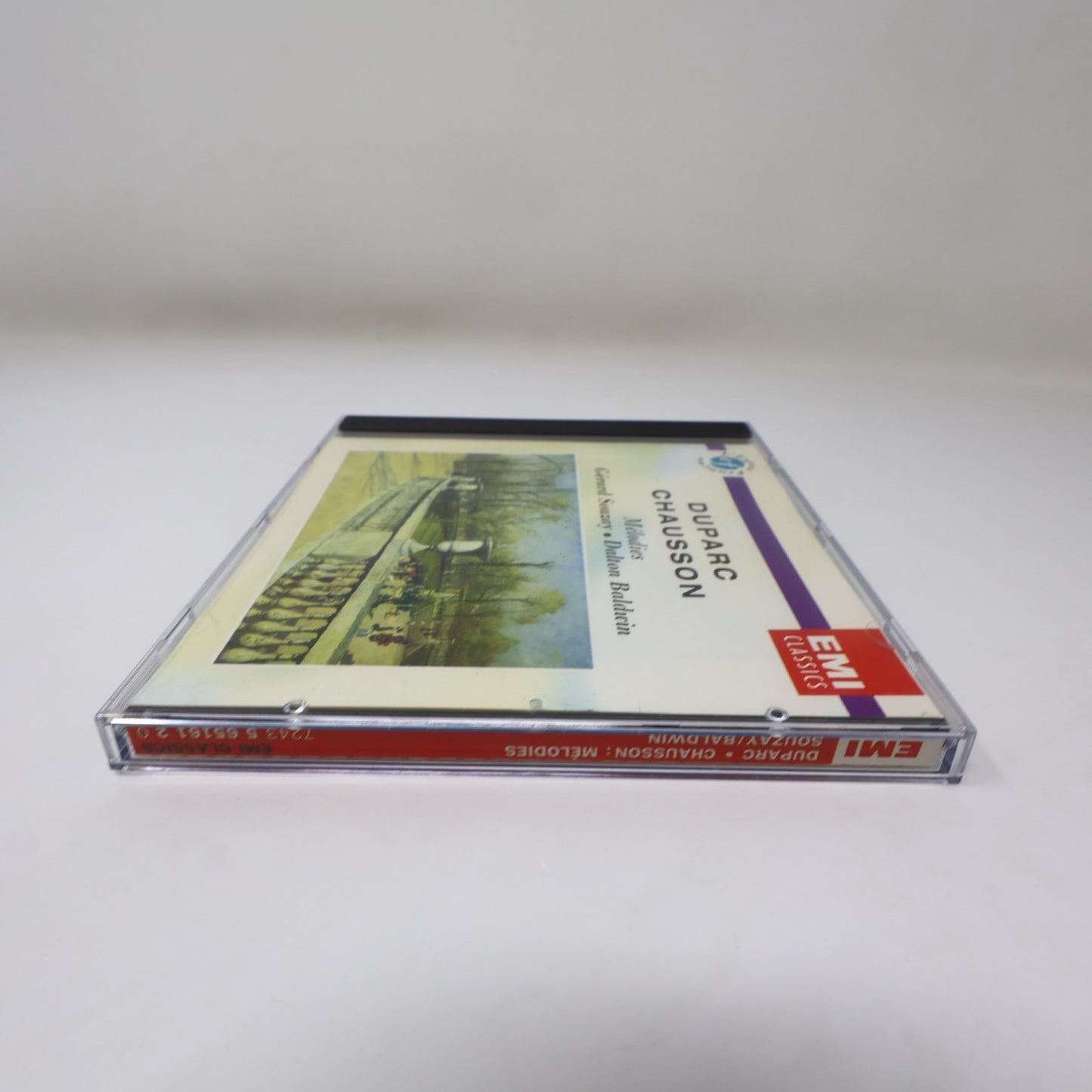 Henri Duparc/Ernest Chausson Mélodies CD Gérard Souzay/Dalton Baldwin EMI 1994
