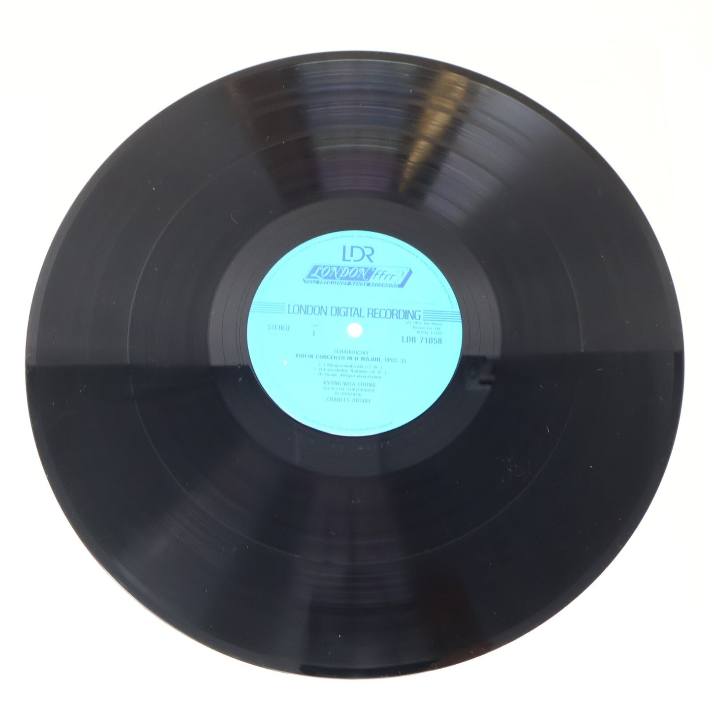 Kyung Wha Chung Violin Concertos Tchaikovsky/Mendelsson Record Vinyl LDR 71058