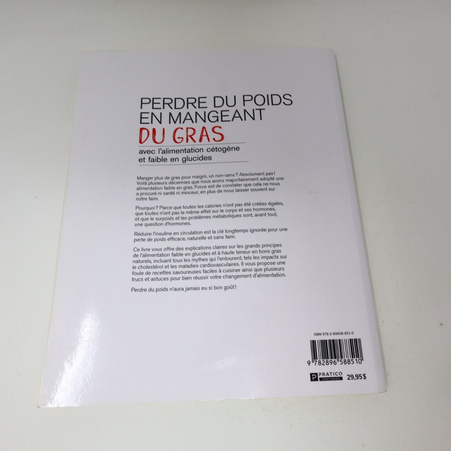 2018 Perdre du Poids en Mangeant du Gras avec l'Alimentation Cétogène Pratico PB