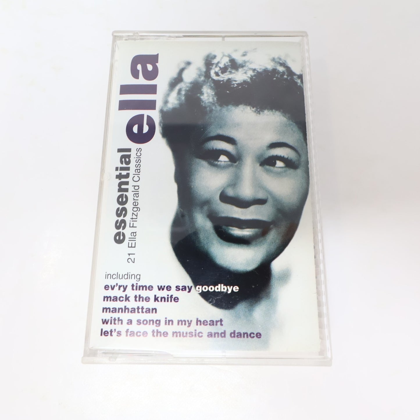 Ella Fitzgerald 2 Cassette Lot Essential Ella Mack The Knife/Manhattan/Blue Moon