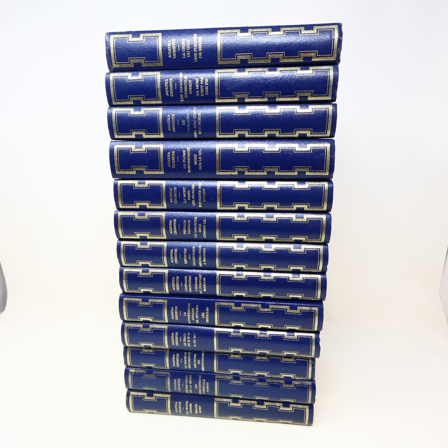 Agatha Christie Oeuvres Complètes Lot 13 Livres Edito-Service Français 70s HC