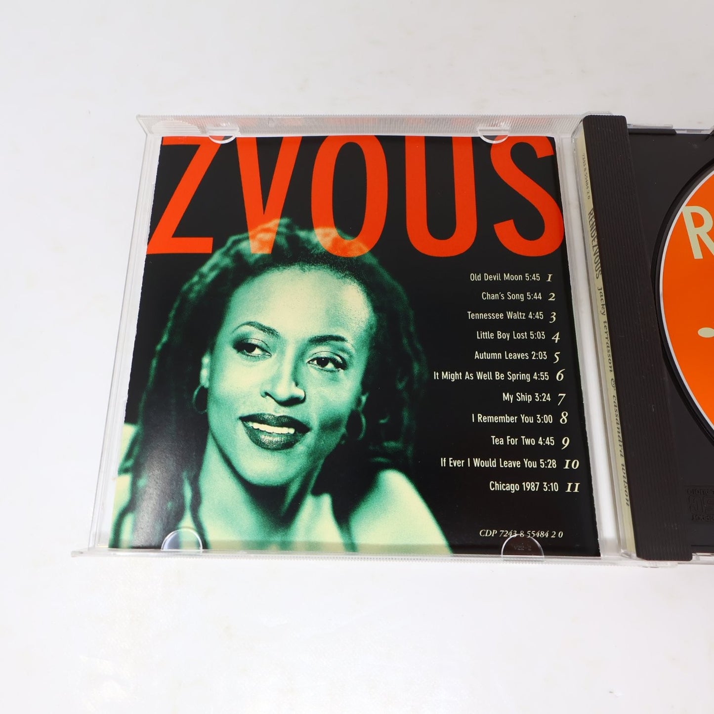 Jacky Terrasson & Cassandra Wilson Rendezvous CD 1997 Jazz Blue Note Chan's Song