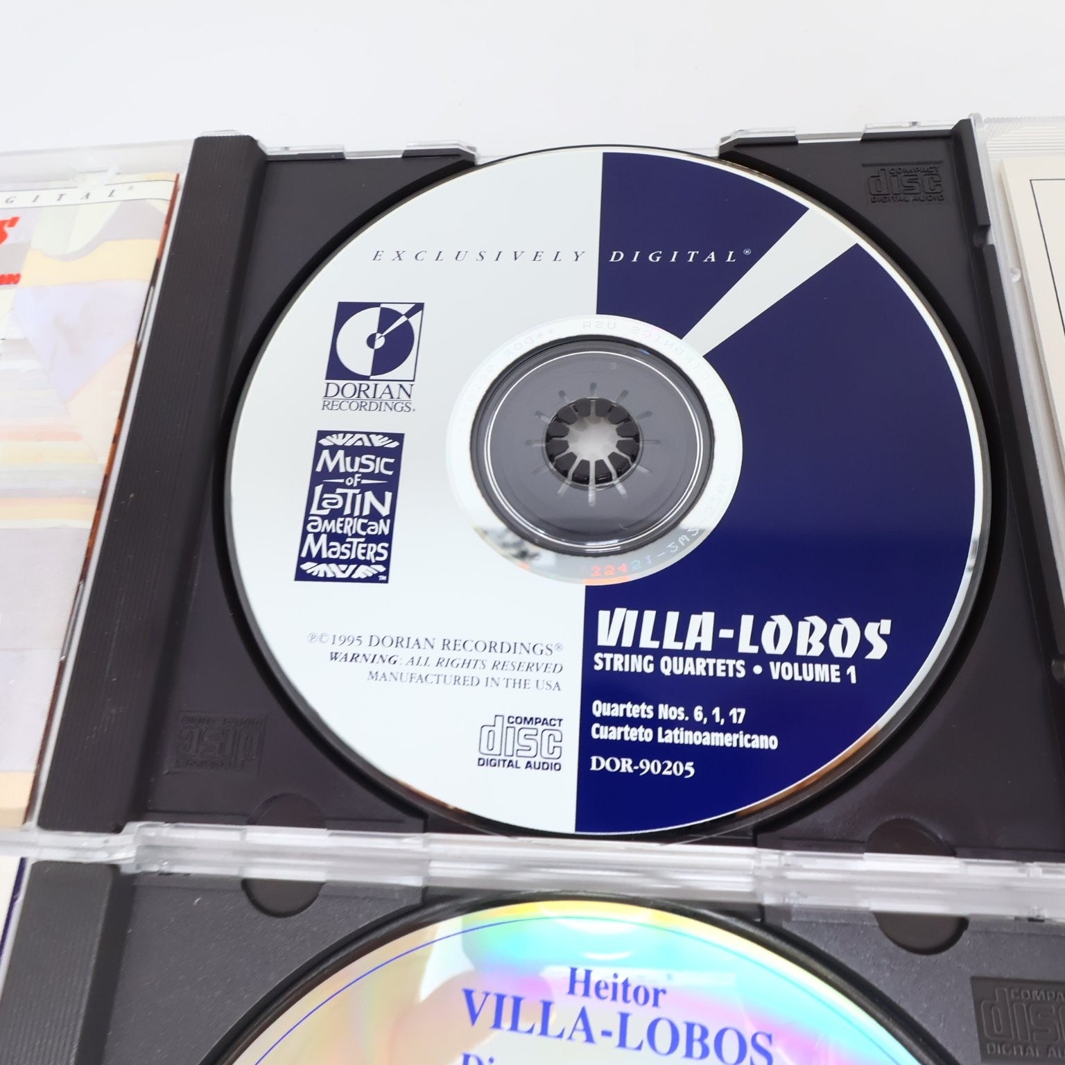 Villa-Lobos 10 CD Lot String Quartets/5 Pianos Concertos/Choros Classical Latin