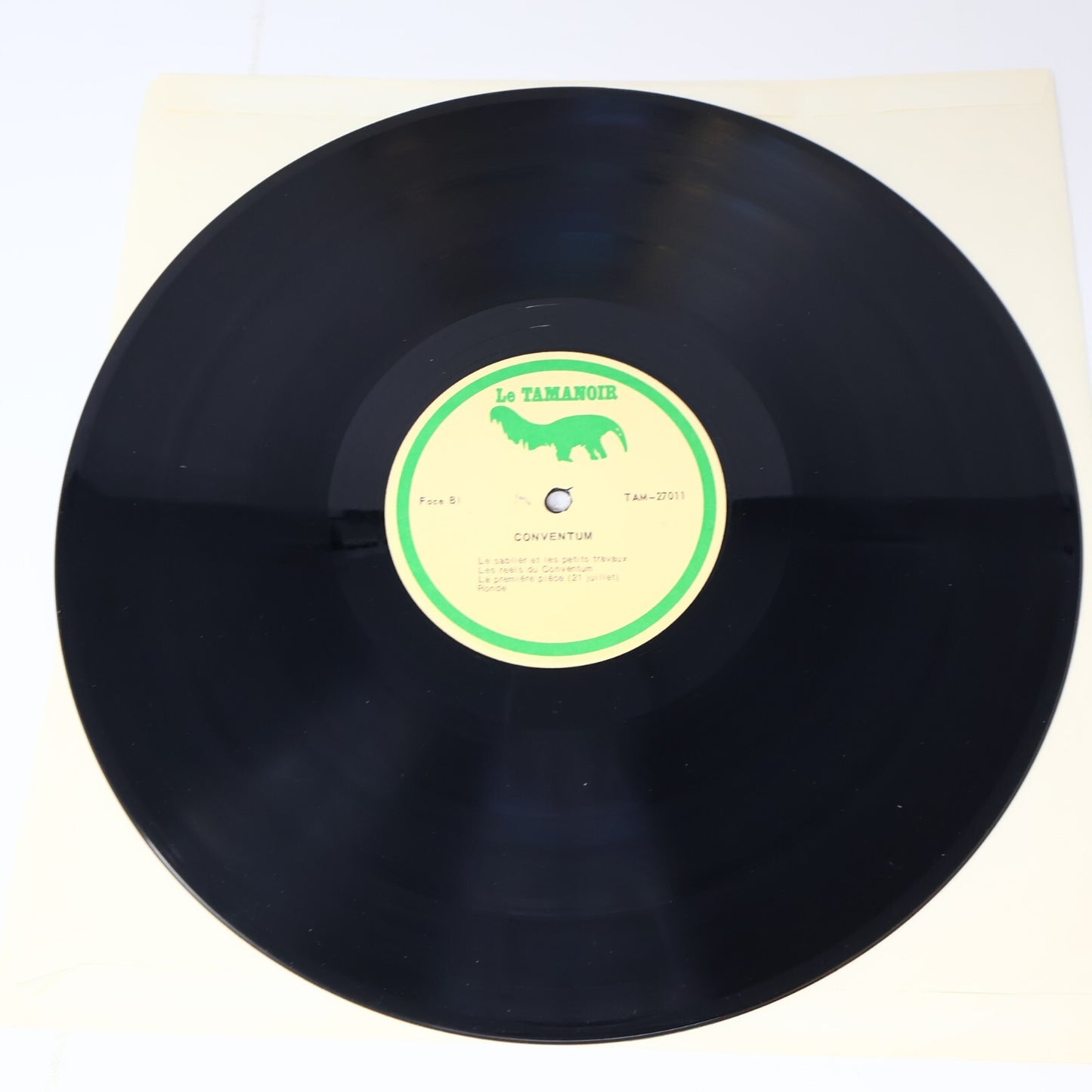 Conventum À L'Affût d'un Complot Disque LP Record Le Tamanoir 1977 TAM-27011