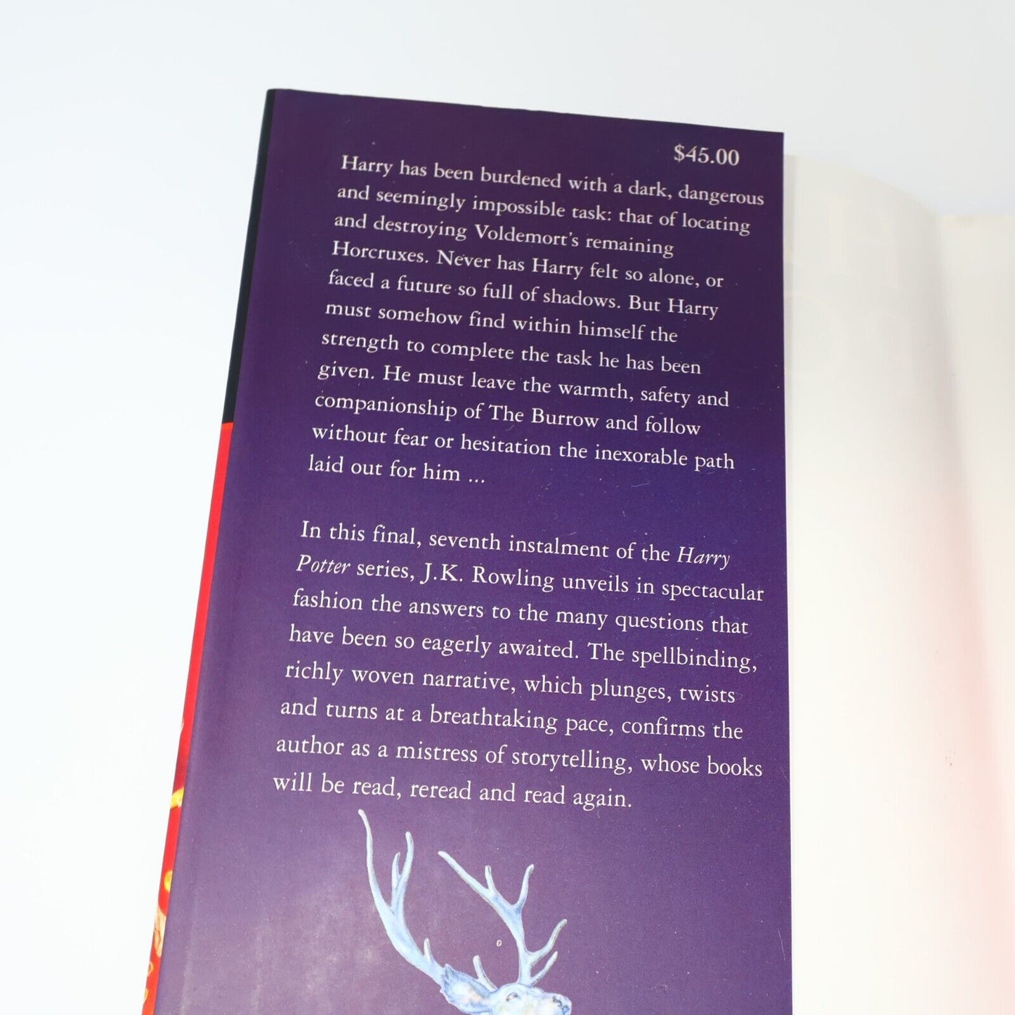 2007 Harry Potter and the Deathly Hallows by J. K. Rowling 1st Print Hardcover