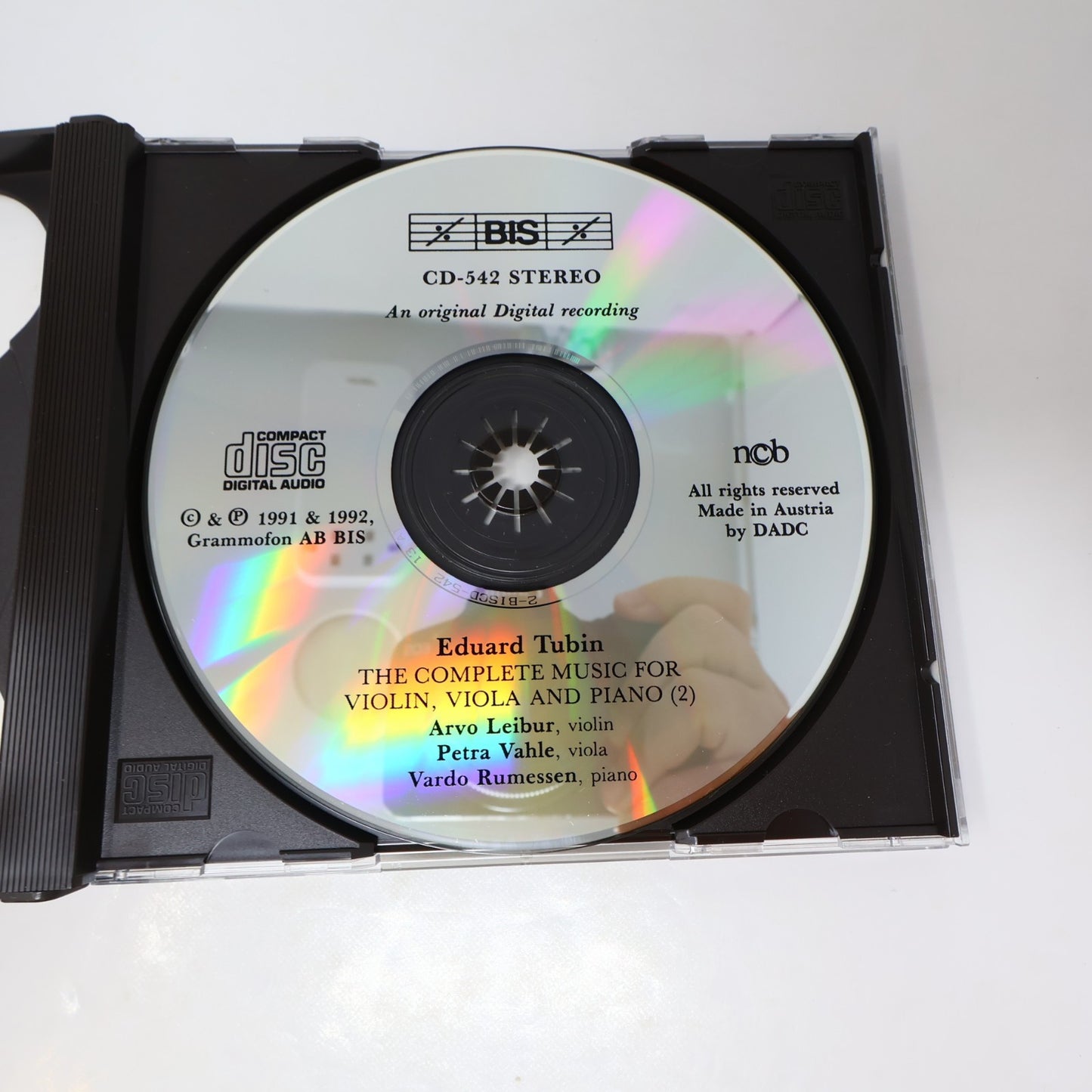 Eduard Tubin 10 CD Lot BIS Complete Violin-Viola-Piano/Symphonies #1-10 N. Järvi