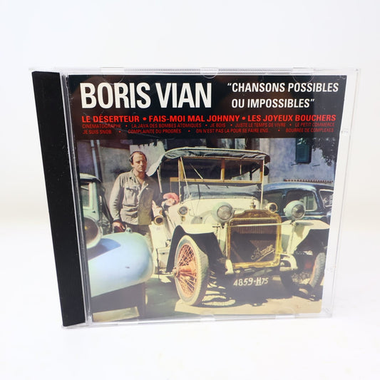 Boris Vian Chansons Possibles Ou Impossibles CD Français/French Chanson Philips