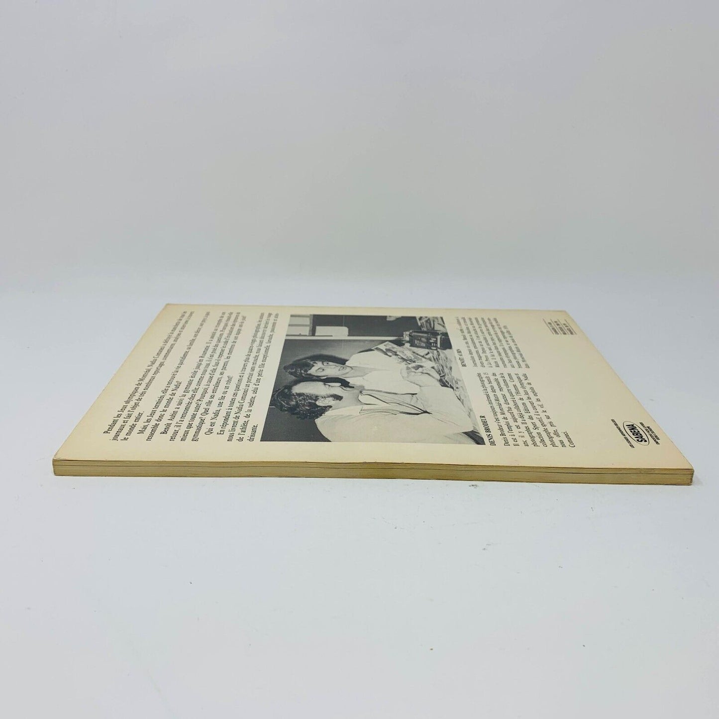 1976 Nadia Comaneci Collection Sport Livre Gymastique Montréal Olympique Aubin