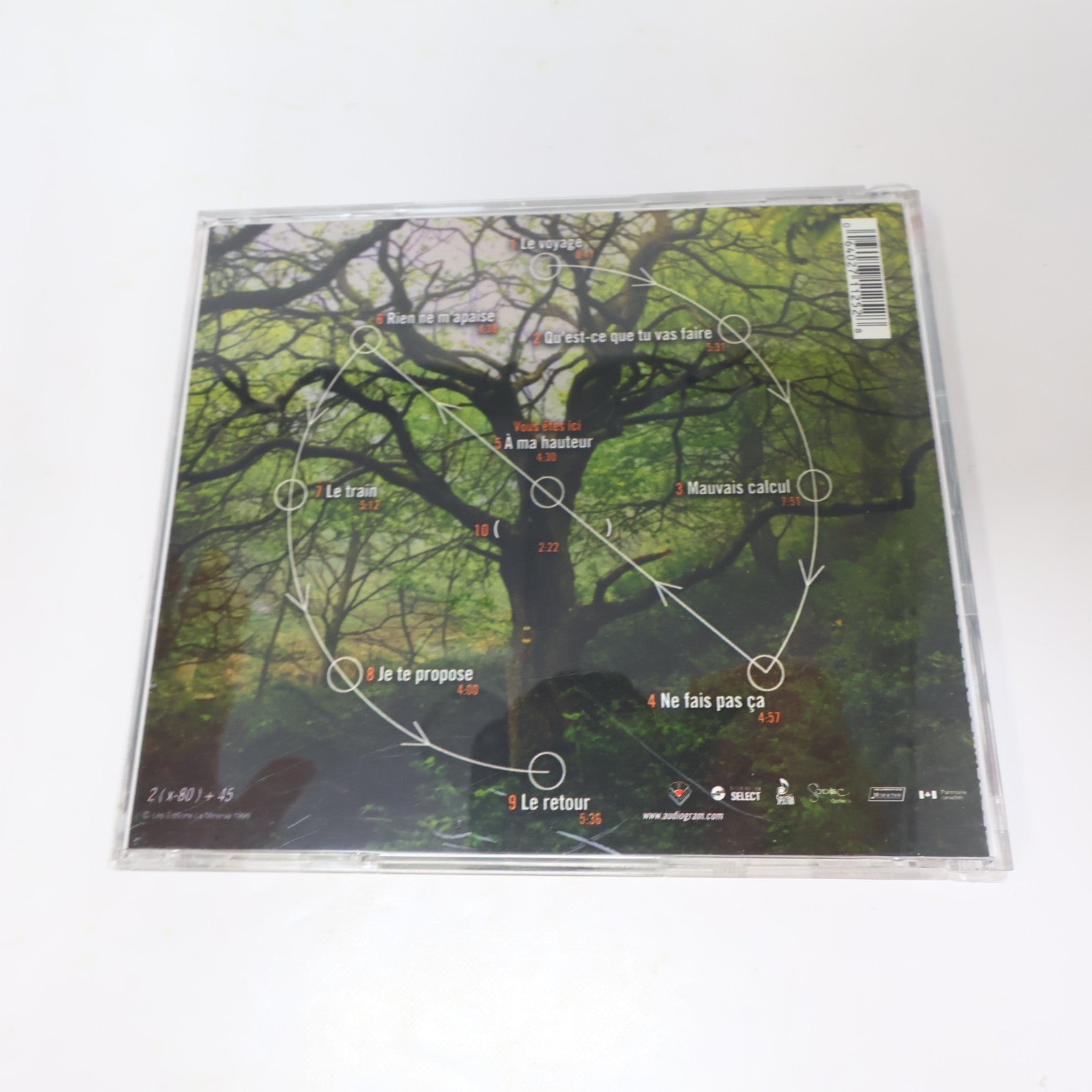 Paul Piché Lot 2 CDs Le Voyage/A qui Appartient l'Beau Temps? (Deluxe) Québécois