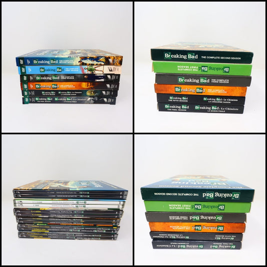 Breaking Bad 6 DVD Lot Complete Serie Seasons 1-5 TV Series Bryan Cranston NTSC
