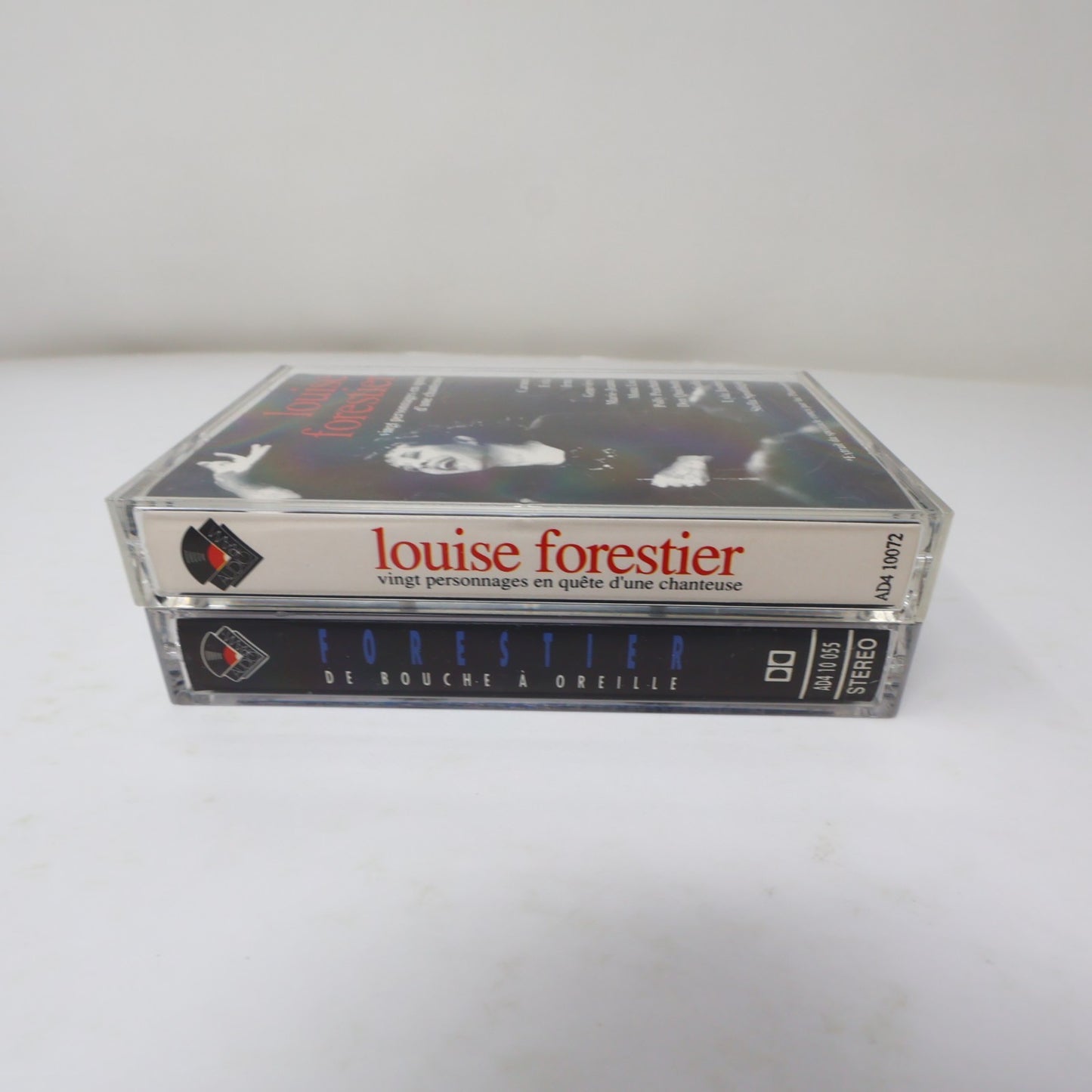 Louise Forestier Lot 2 Cassettes De Bouche À Oreille/Vingt Personnages en Quête