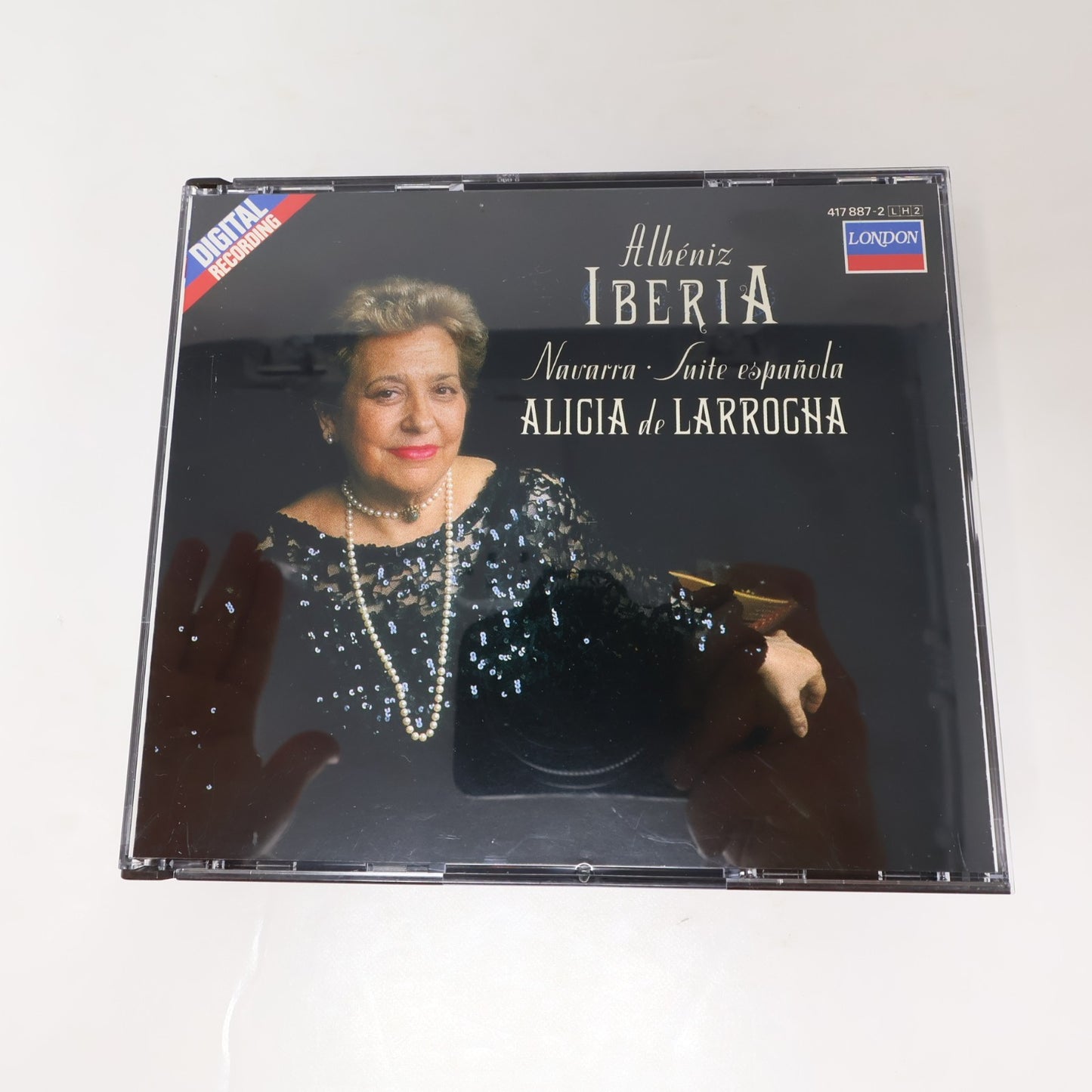Alicia De Larrocha Isaac Albéniz Iberia/Navarra/Suite Espaňola Double CD 1988