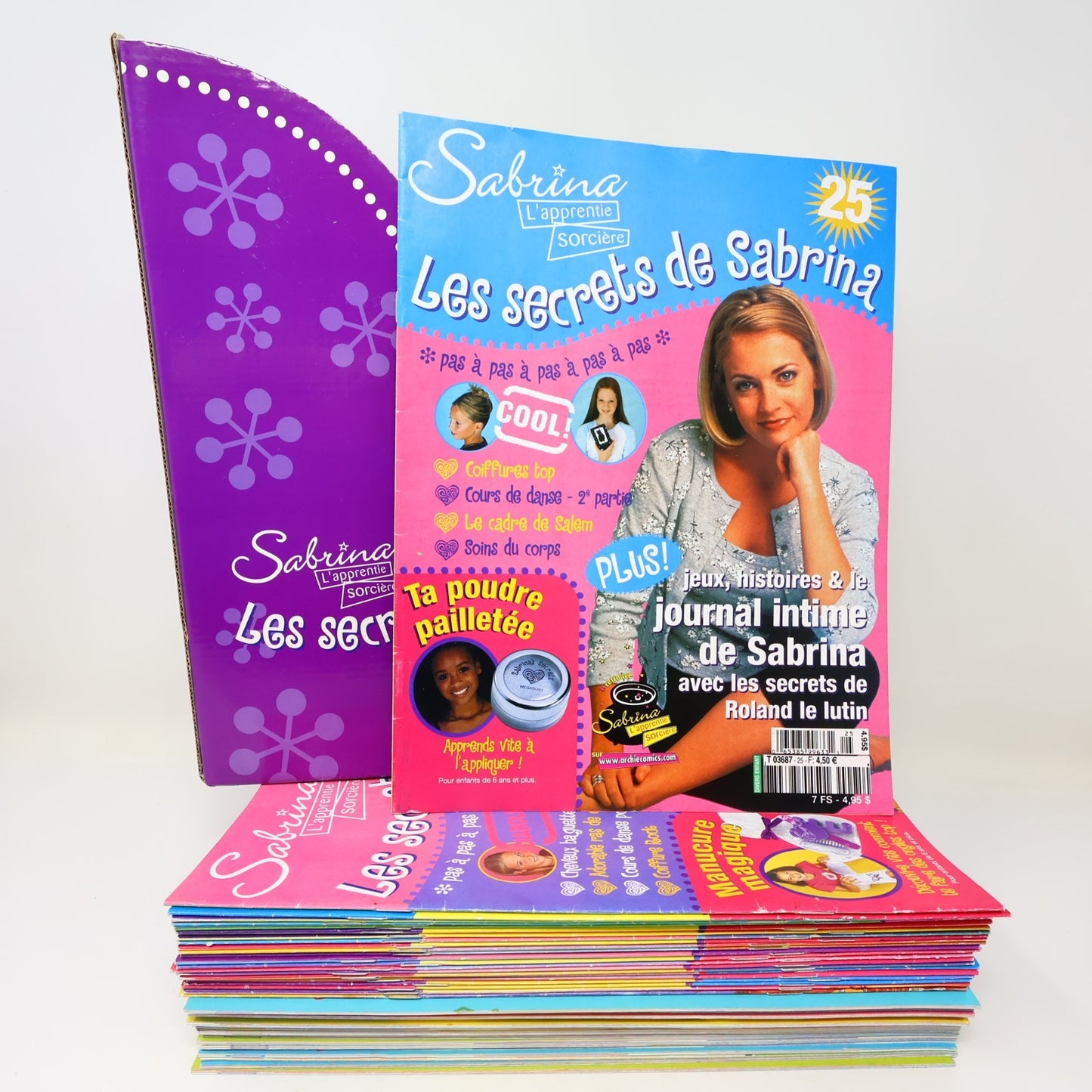 Les Secrets de Sabrina L'Apprentie Sorcière Lot 49 Magazines Teenage Witch Salem
