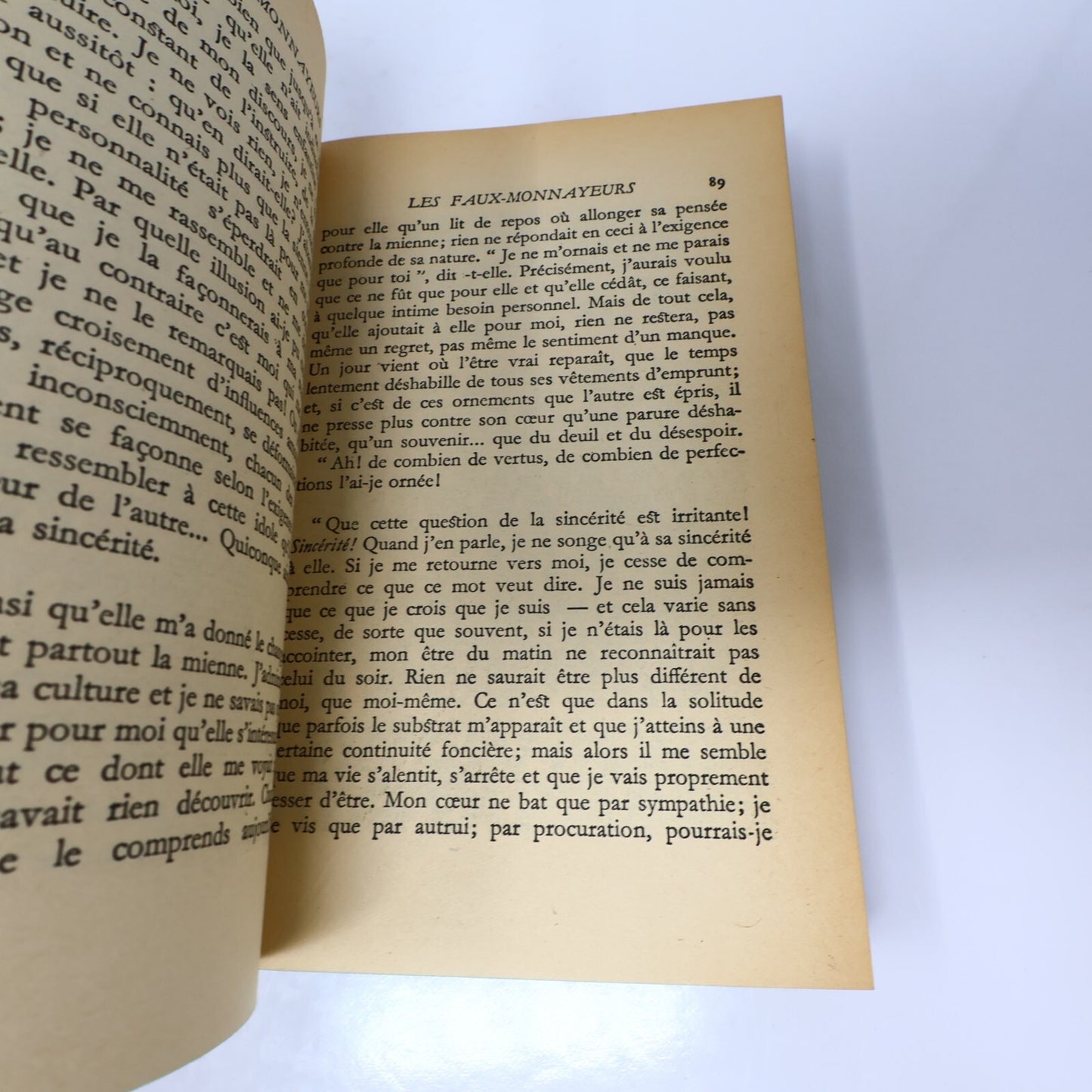 André Gide Lot 7 Livres Poche Paludes/Caves du Vatican/Symphonie Pastorale Roman