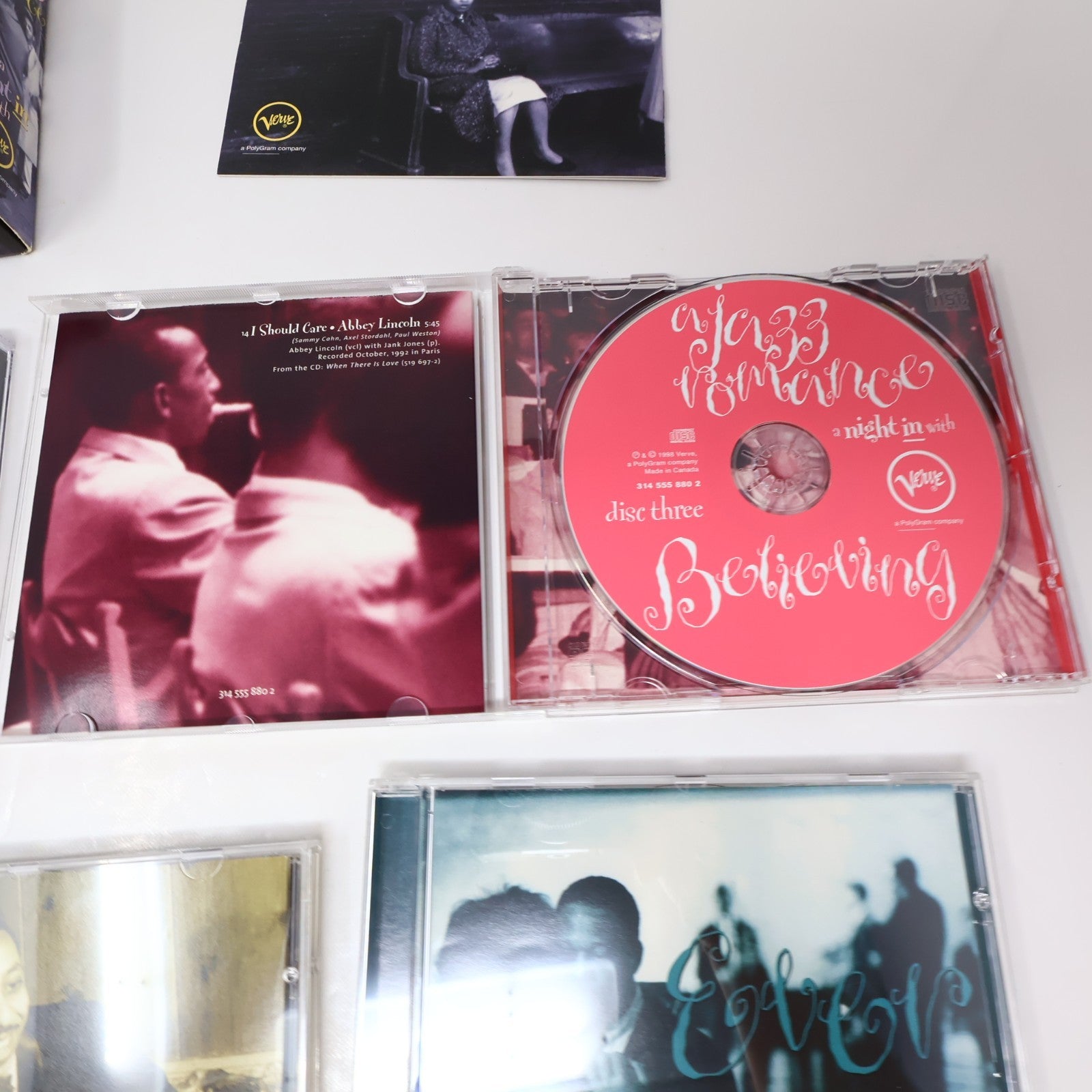 A Jazz Romance a Night With Verve CD Milt Jackson/Lester Young/Shirley Horn 1998