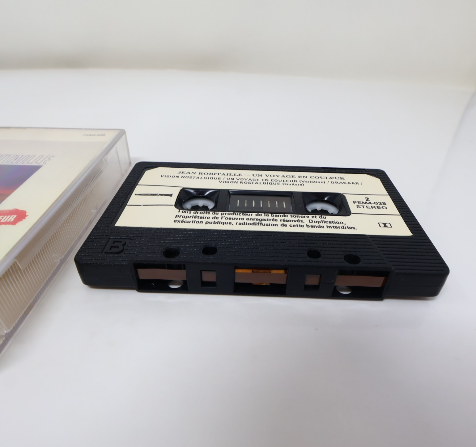 Jean Robitaille Lot 2 Cassettes Pendulum/Un Voyage en Couleur Electro/Jazz/Pop