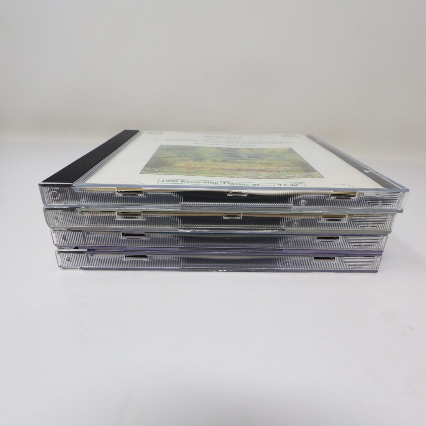 Debussy 4 CD Lot Piano Music/Piano Trios/La Mer/Nocturnes/Jeux Baudo/Thomas 80s