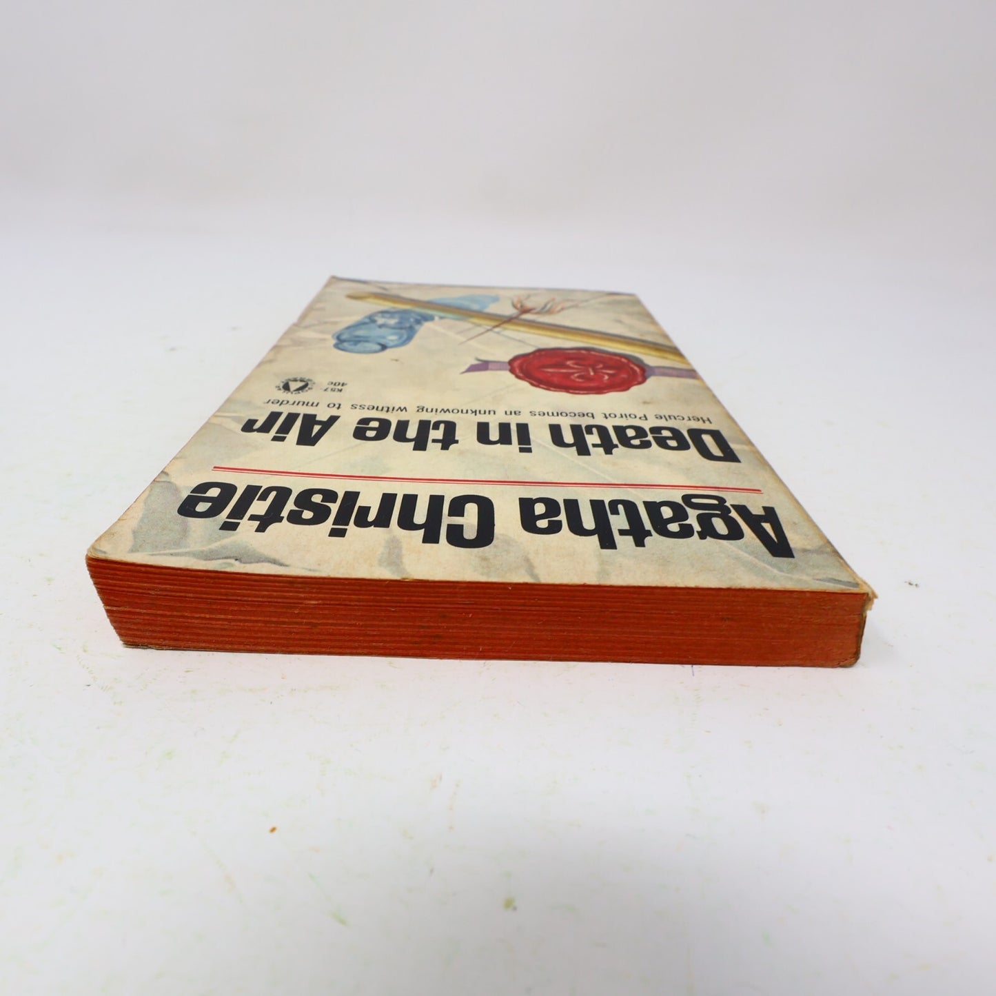 Hercule Poirot Death in the Air Agatha Christie Popular Library Eagle Books 1963