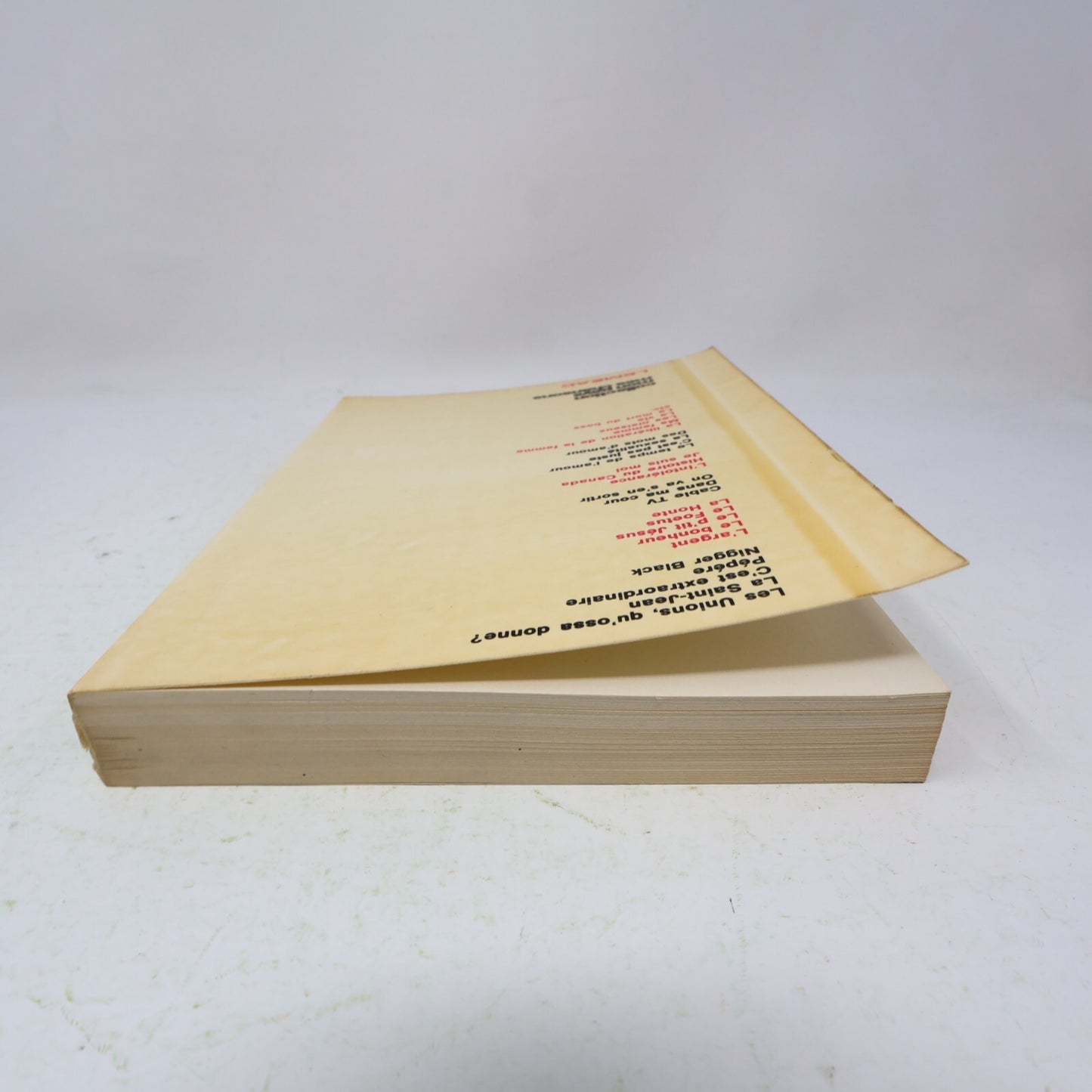 1973 Monologues Yvon Deschamps Leméac Humour Québec Français Paperback Livre 70s