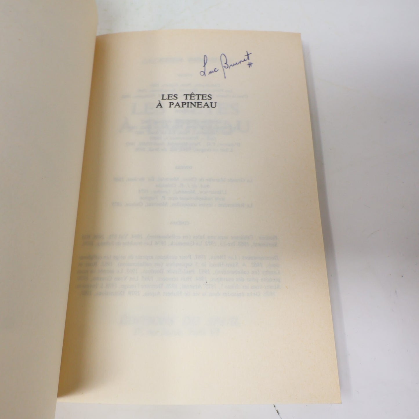 Jacques Godbout Lot 5 Livres Têtes à Papineau/Réformiste/Salut Galarneau! Roman