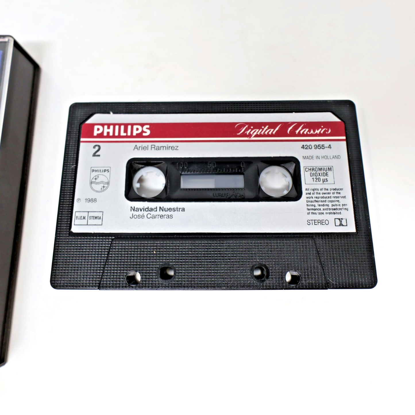 Misa Criolla Navidad Nuestra Cassette 1988 Ariel Ramirez/José Carreras 420 955-4